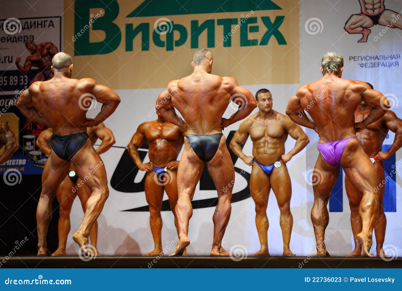 Backs of Bodybuilders at Open Cup of Bodybuilding Editorial Stock Photo -  Image of attractive, beauty: 22736023