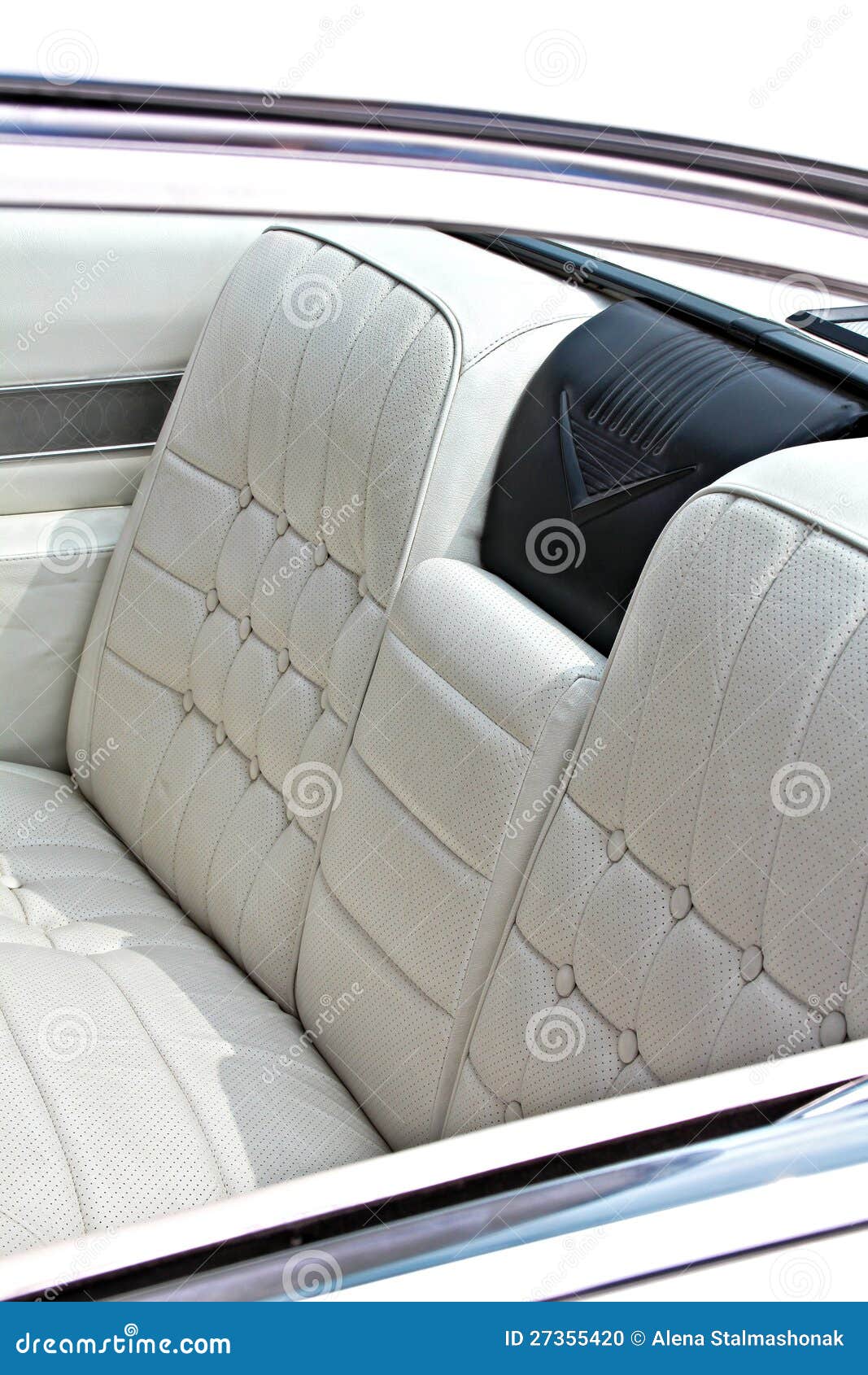 Backseat of a vintage car stock photo. Image of driving 27355420