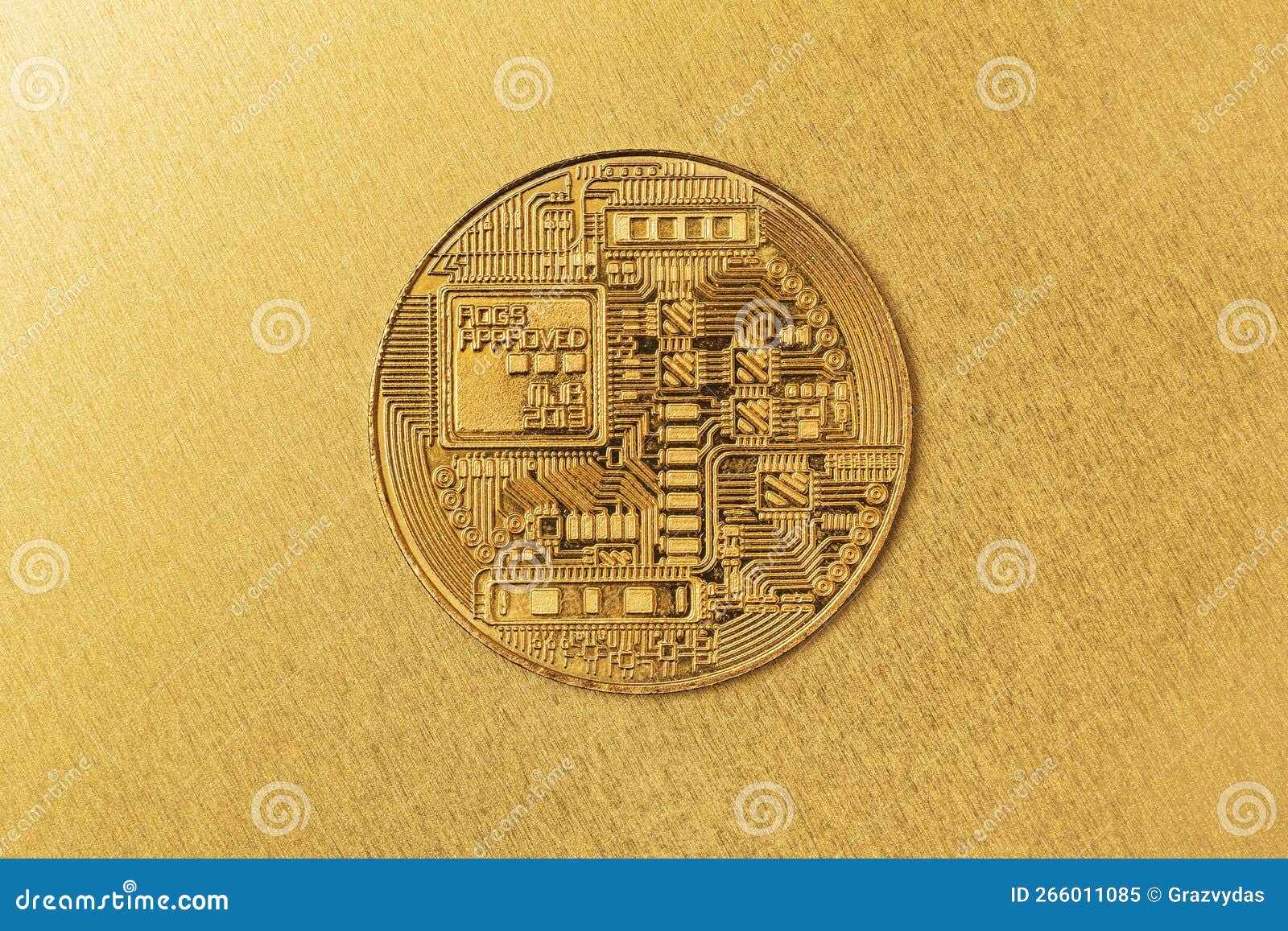 Backside of Bitcoin Gold Coin Stock Image - Image of bitcoin, electronic:  266011085