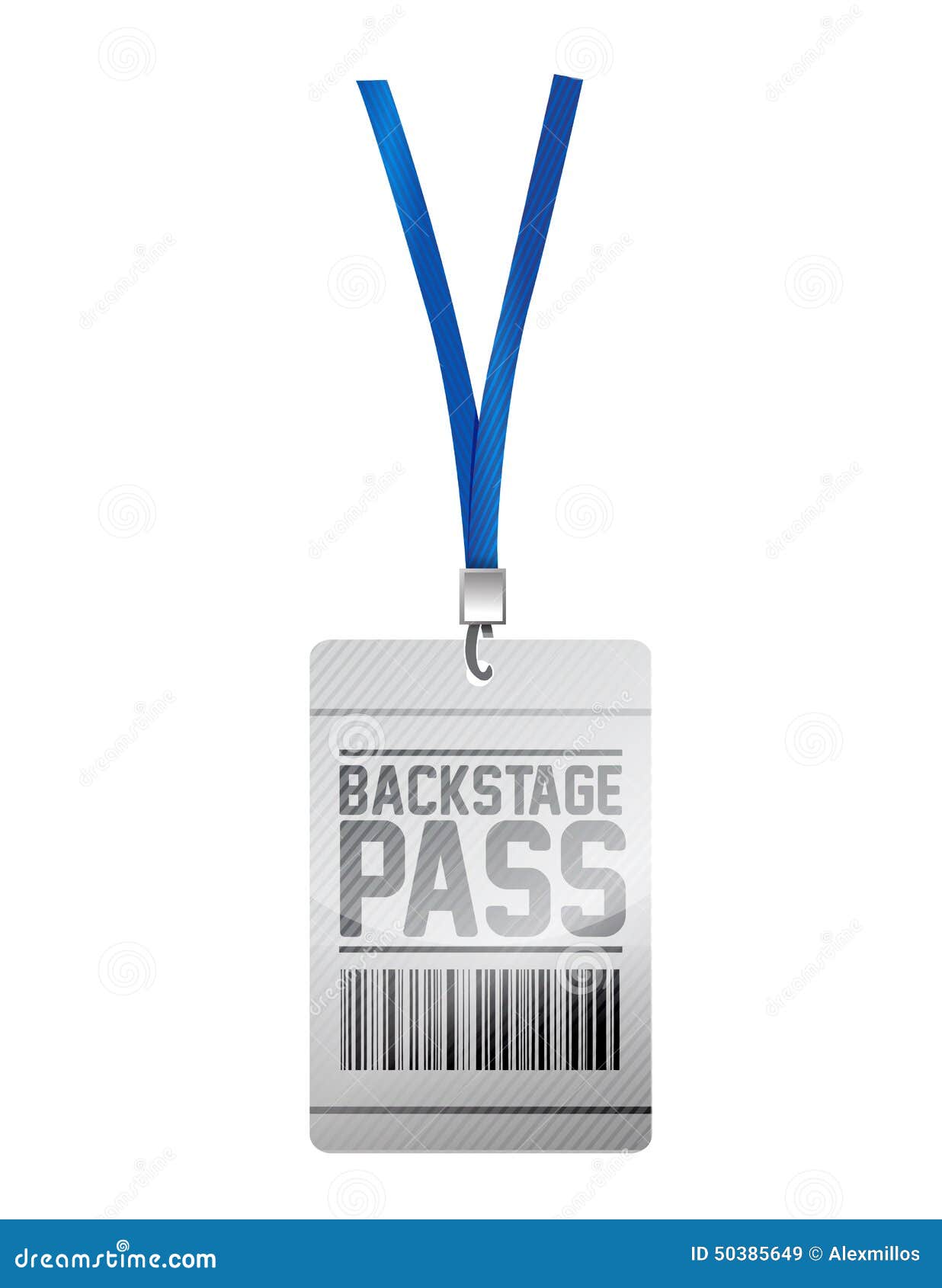 backstage pass tag  