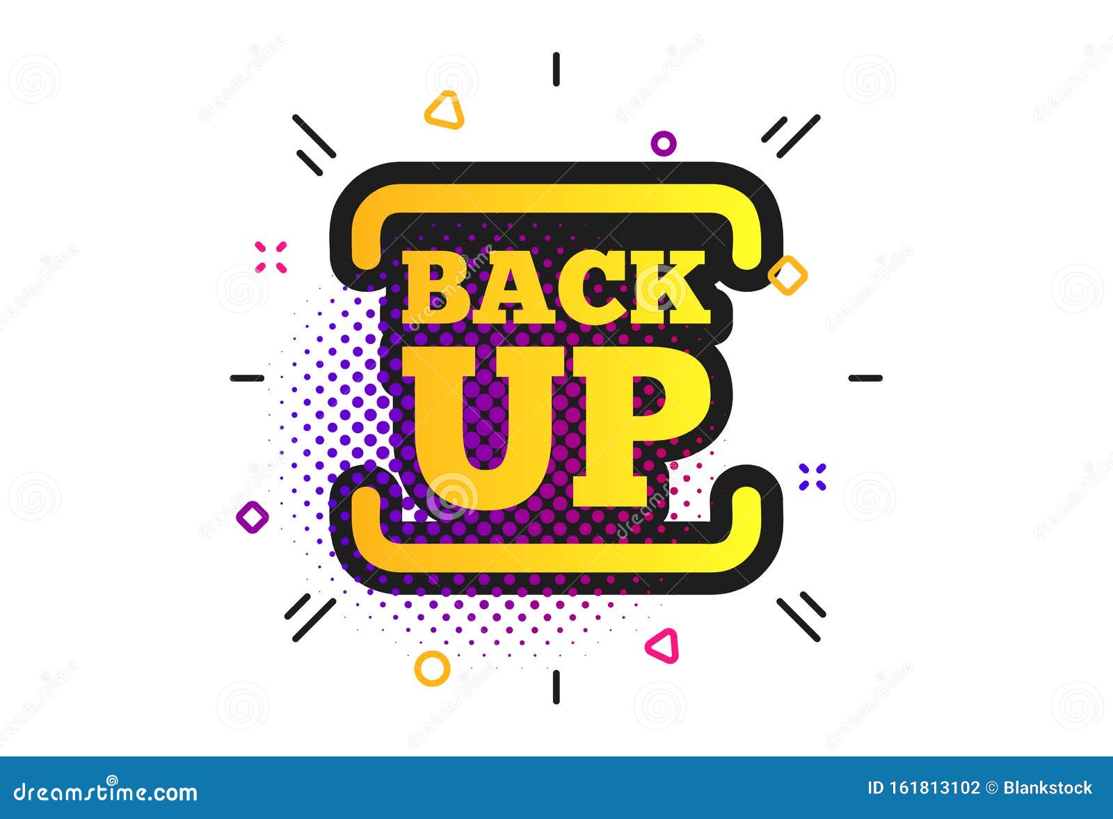 Backup Date Sign Icon. Storage Symbol. Vector Stock Vector