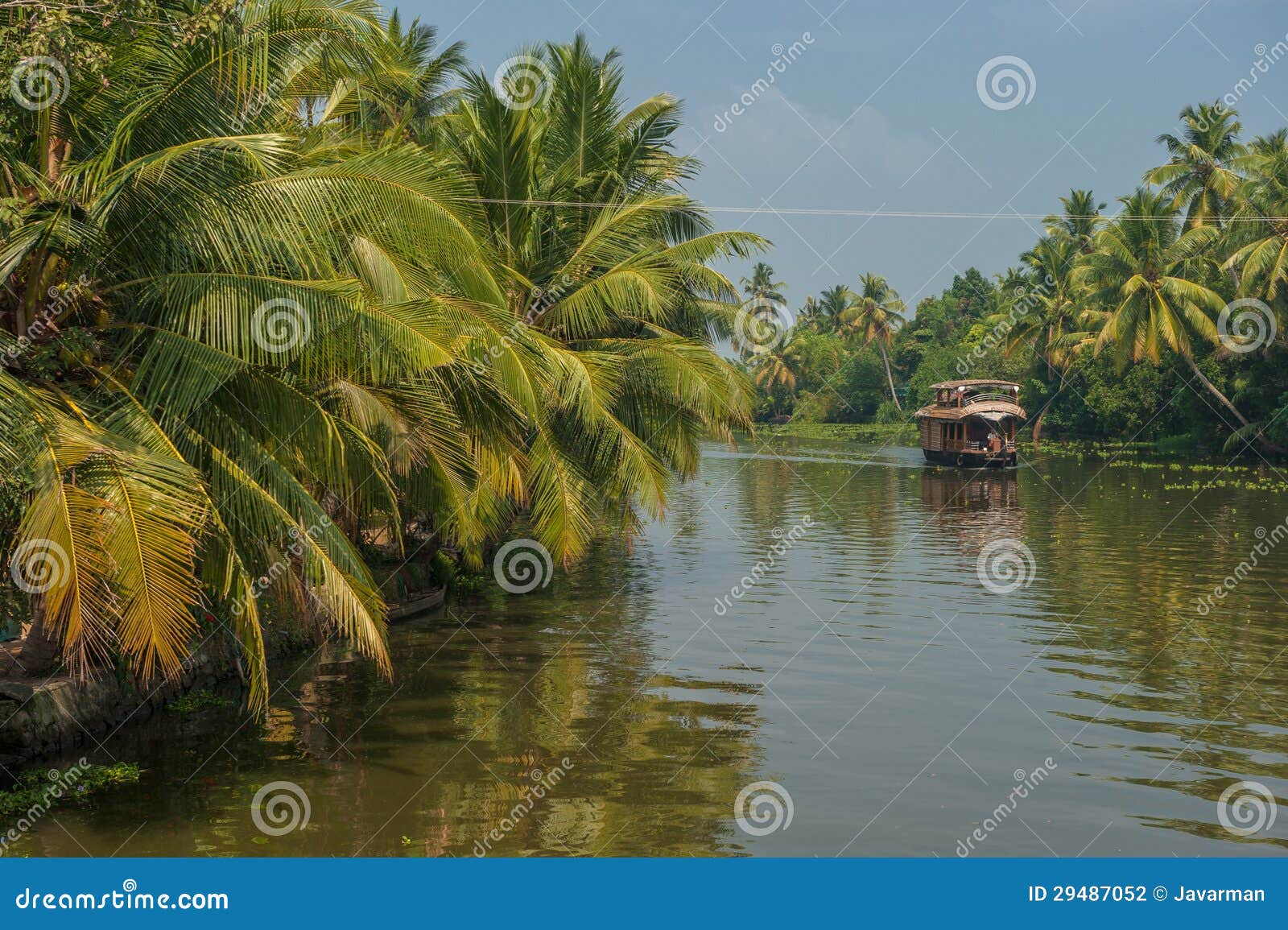 backwaters of kerala, india