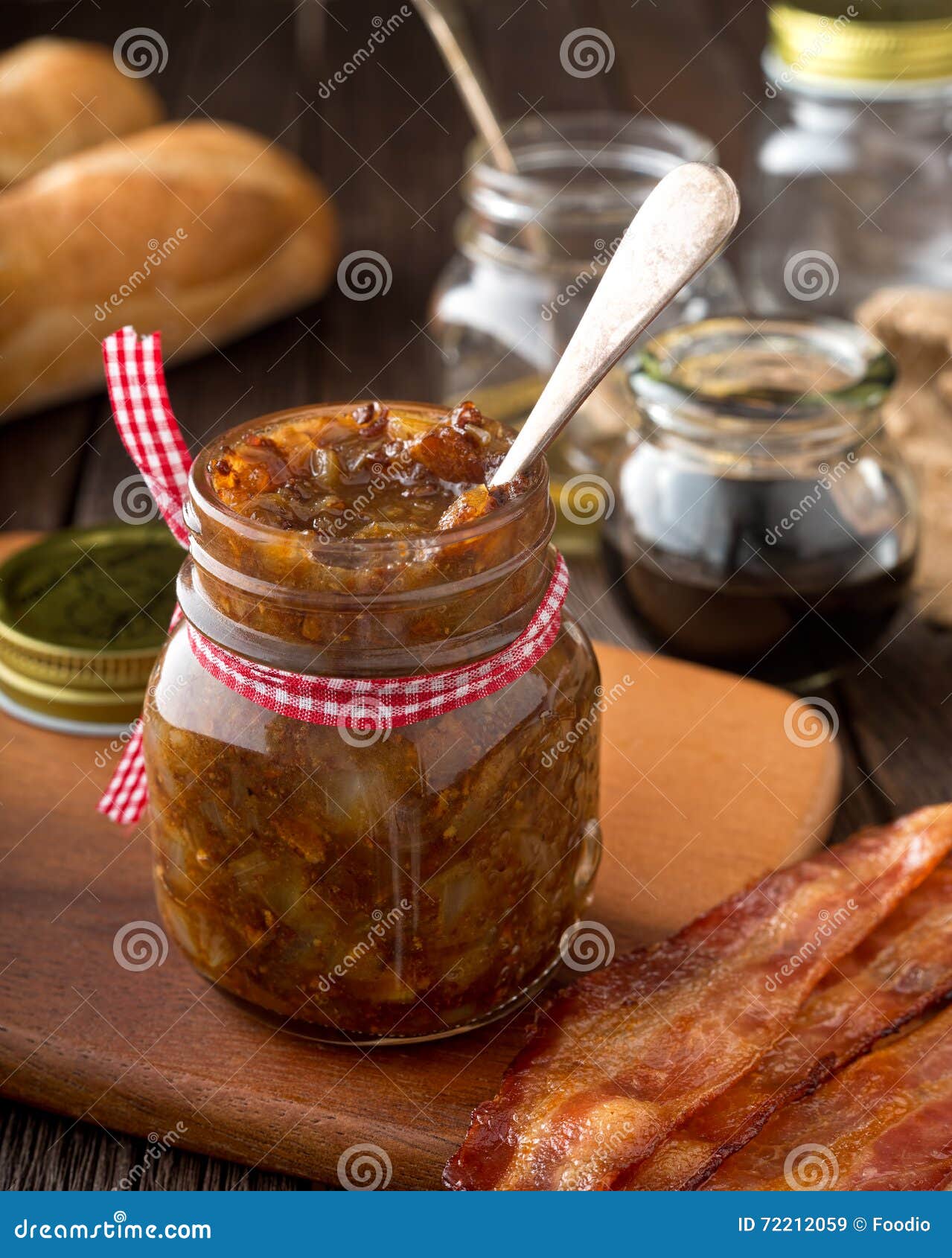 Bacon Jam Relish stock image. Image of condiment, smoky 72212059