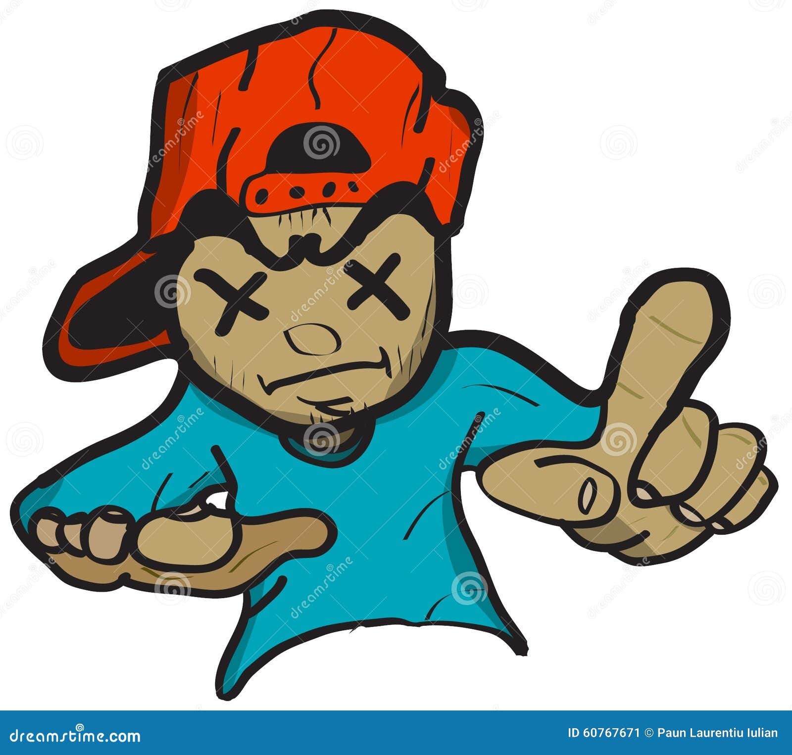 Bad boy illustration stock illustration. Illustration of people 60767671