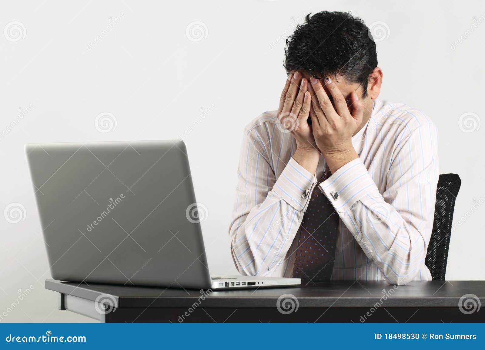 Bad day at the office stock photo. Image of professional - 18498530