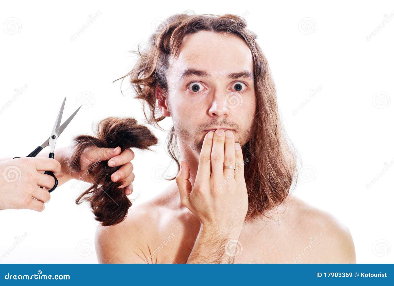 Bad haircut stock image. Image of hairdresser, brown 