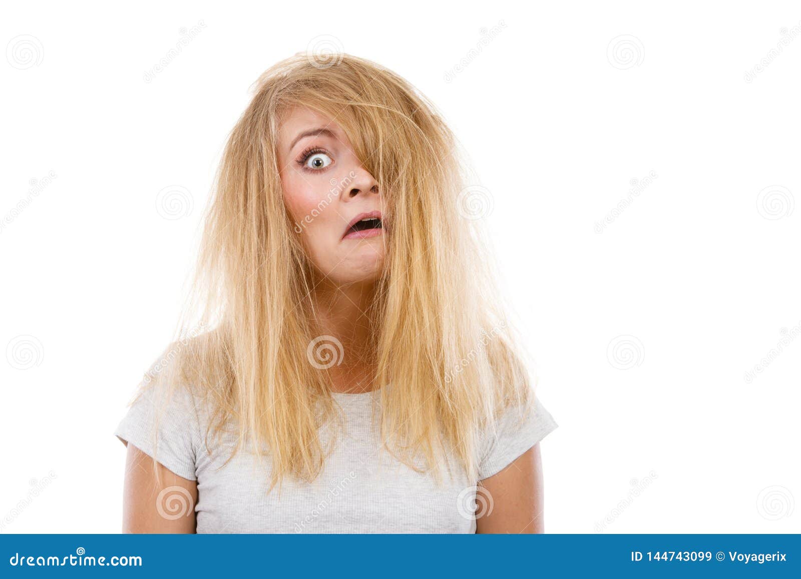 Crazy, Mad Blonde Woman with Messy Hair Stock Image - Image of hairdressing, messed: 144743099 Crazy, Mad Blonde Woman with Messy Hair Stock Image - Image of hairdressing, messed: 144743099