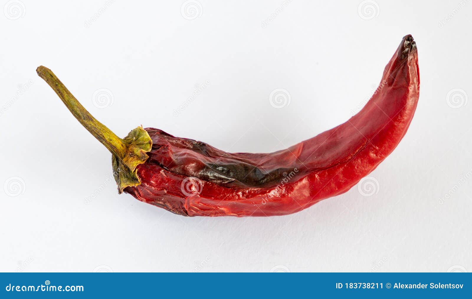 Bad tainted chili pepper stock image. Image of macro 183738211
