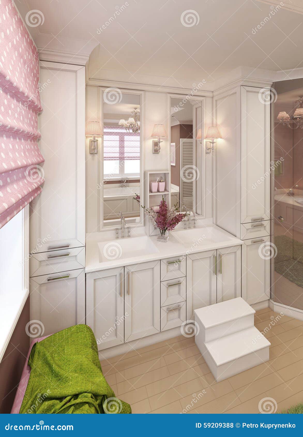 Badezimmer Art Decodesign Der Kinder Stockfoto Bild Von Marmor Badezimmer 59209388