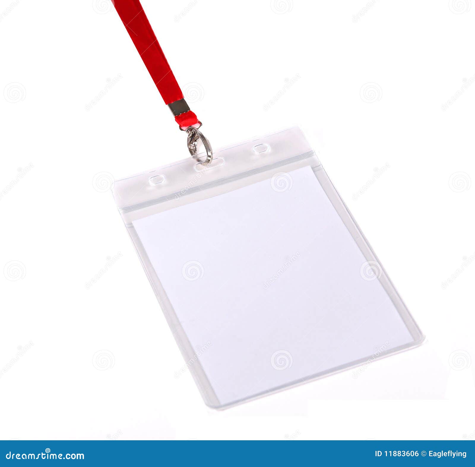 Badge Blank ID Card Royalty Free Stock Image Image