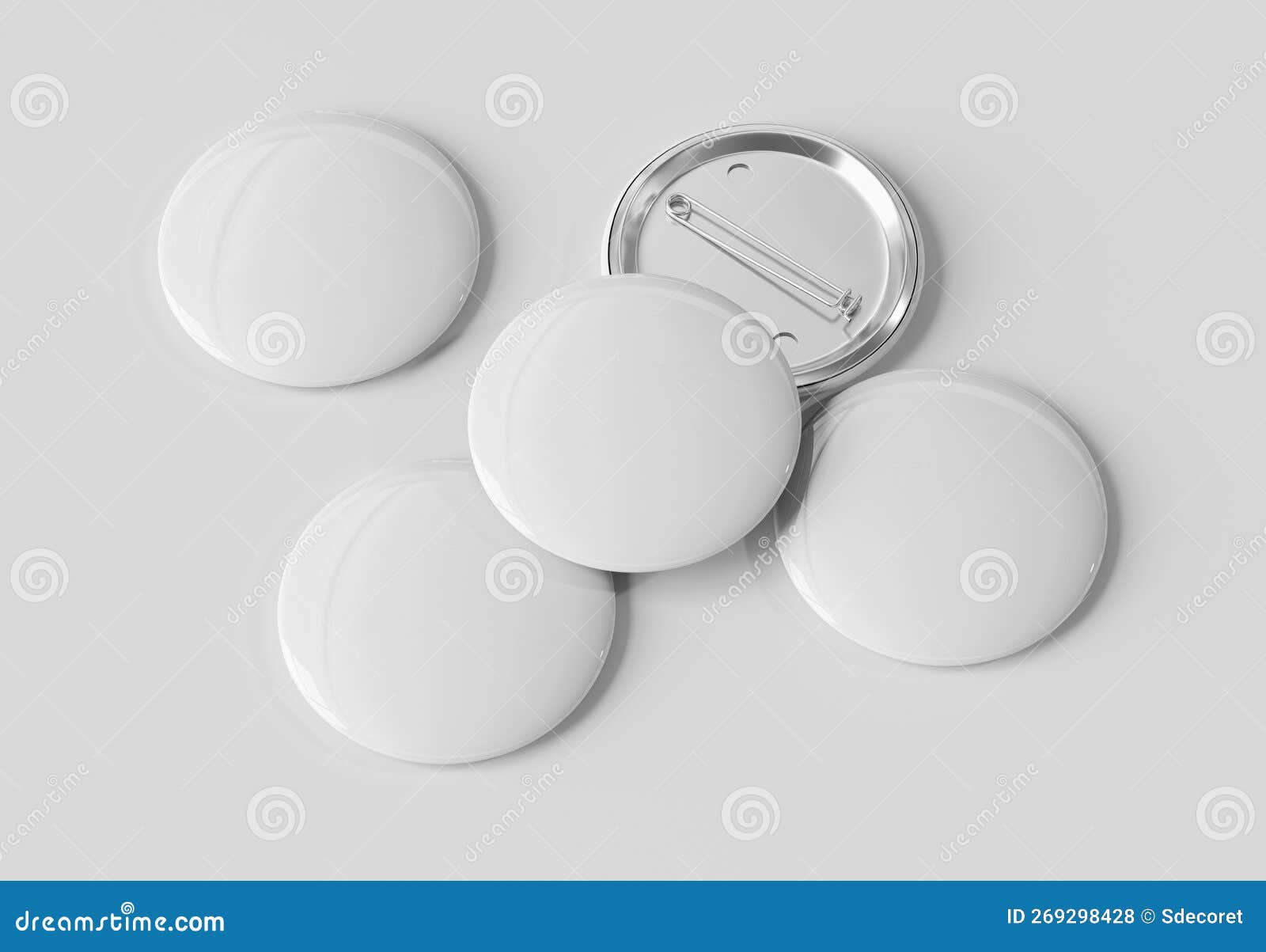 3D Rendering Of Template Mock Up Colorful Blank Crosswords RoyaltyFree