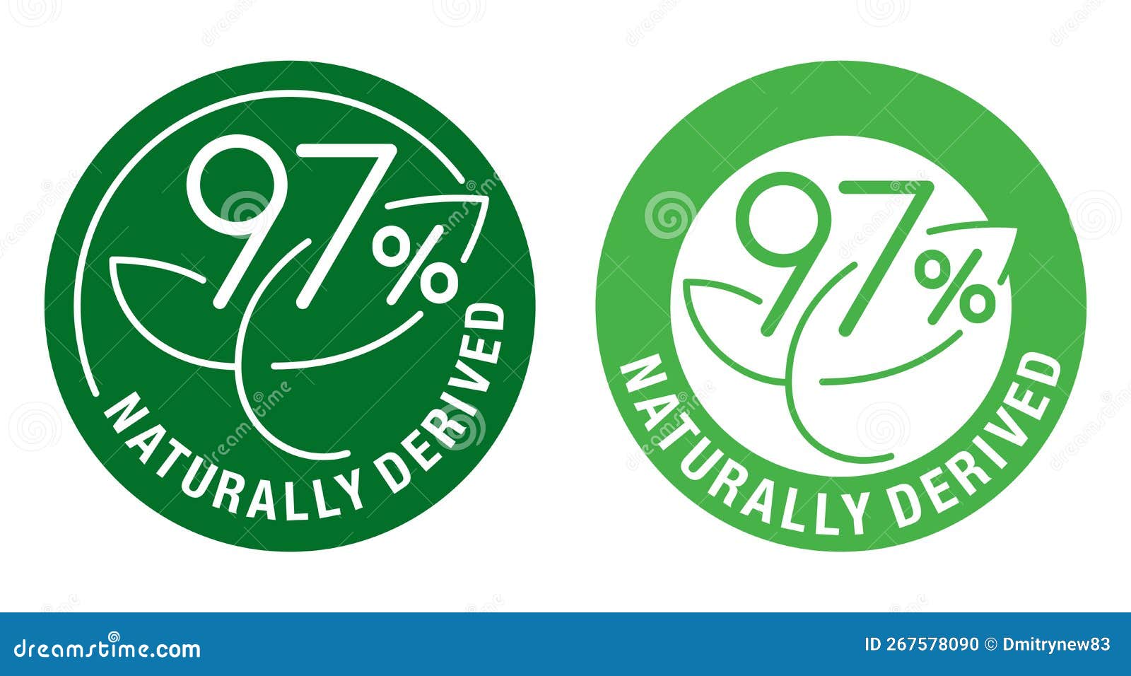 badge - 97 percents naturally derived