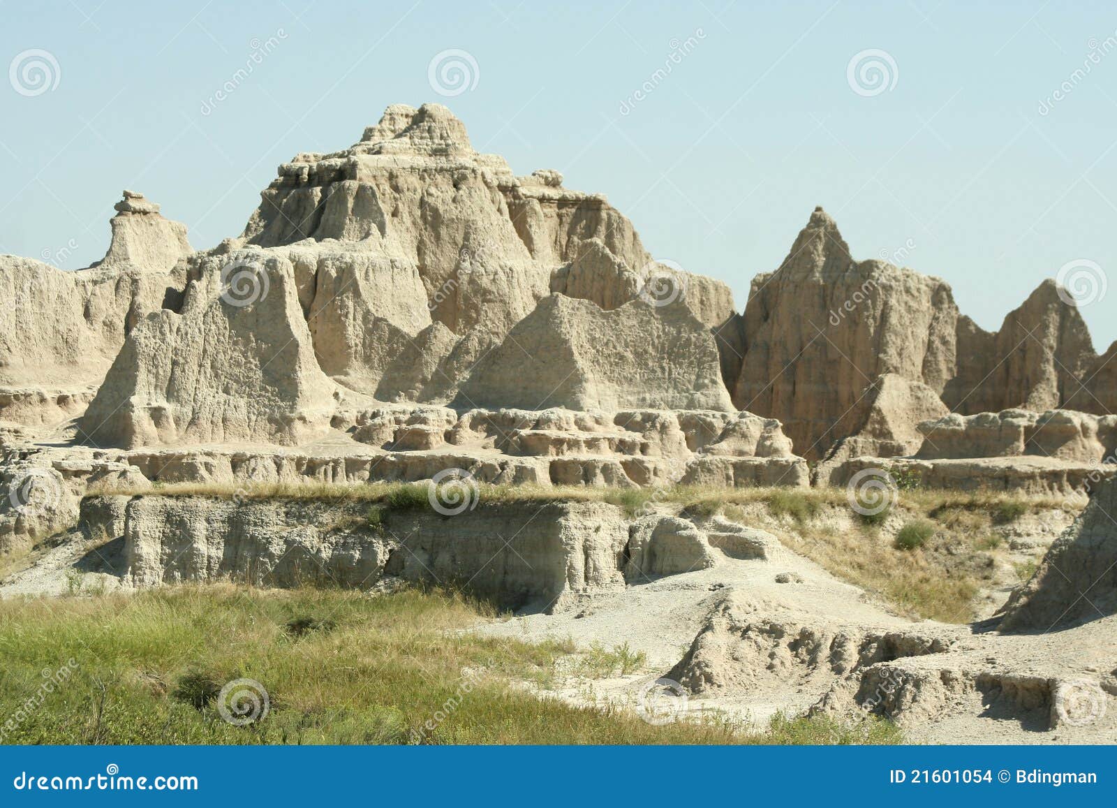 Badlands National Park, South Dakota Stock Photo Image of mountains