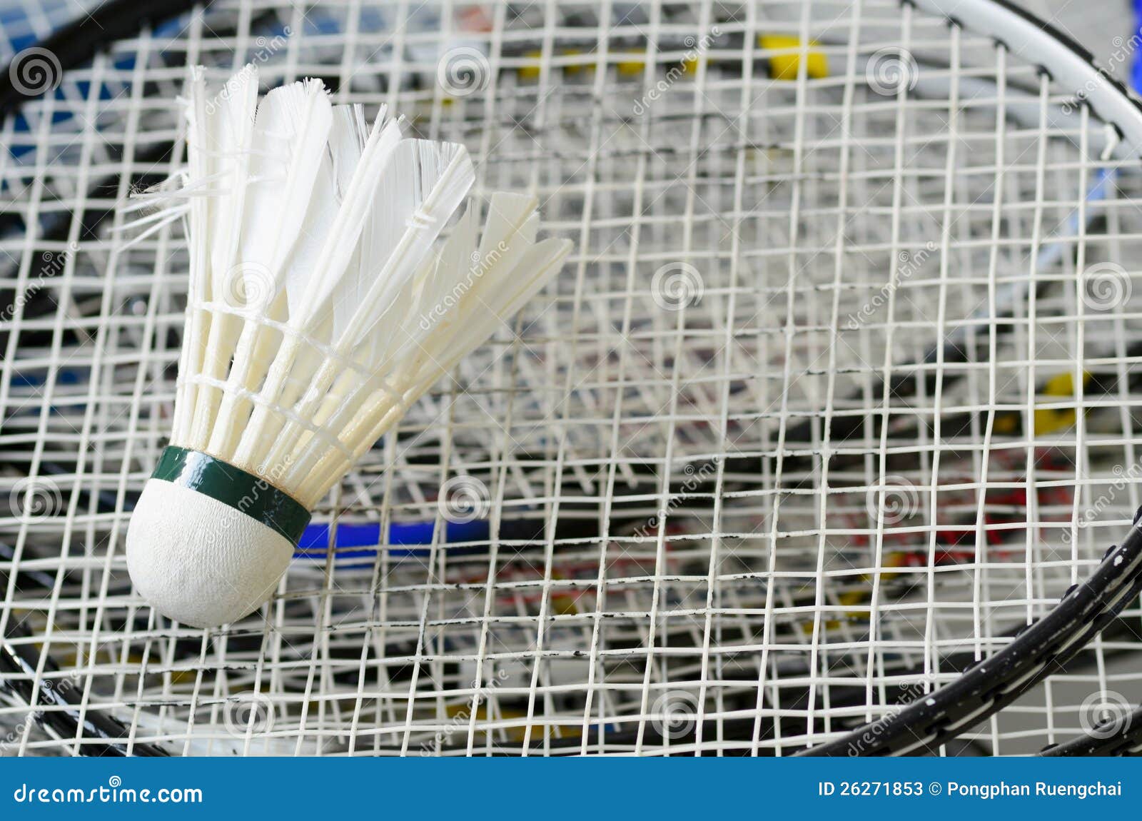 Badminton stock image. Image of equipment, badminton 26271853
