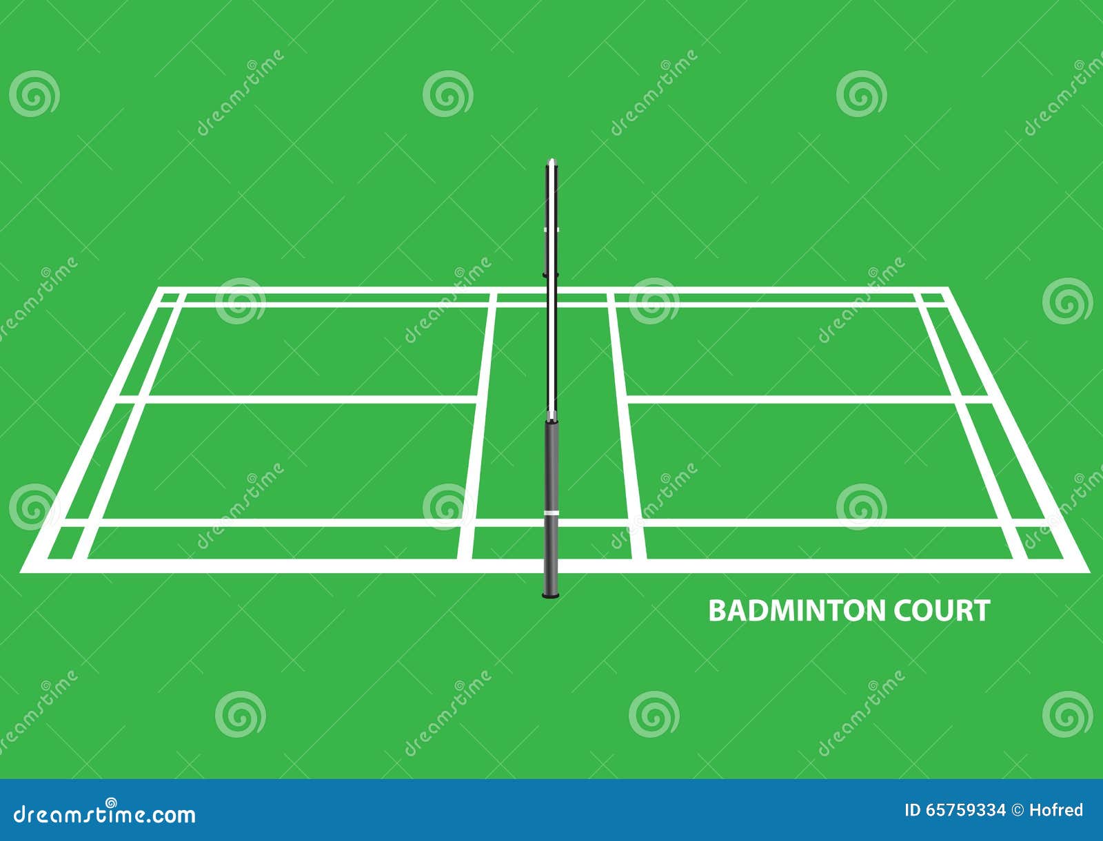 How To Draw A Badminton Court