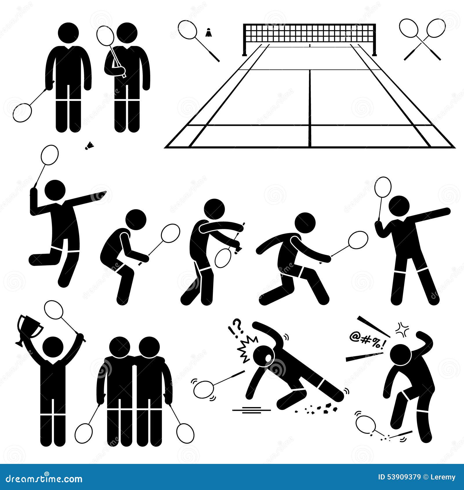 clip art stick figures sports - photo #40