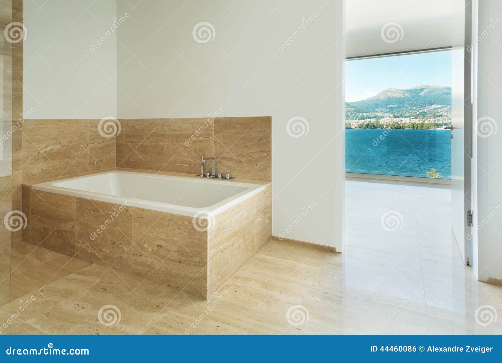 Badrum marmorgolv arkivfoto bild: 44460086