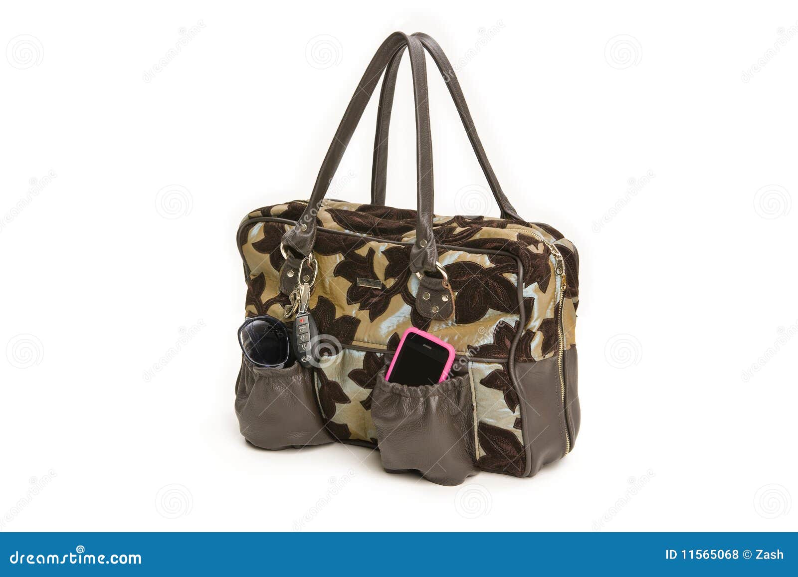 Bag and accessories stock photo. Image of mobile, present 11565068