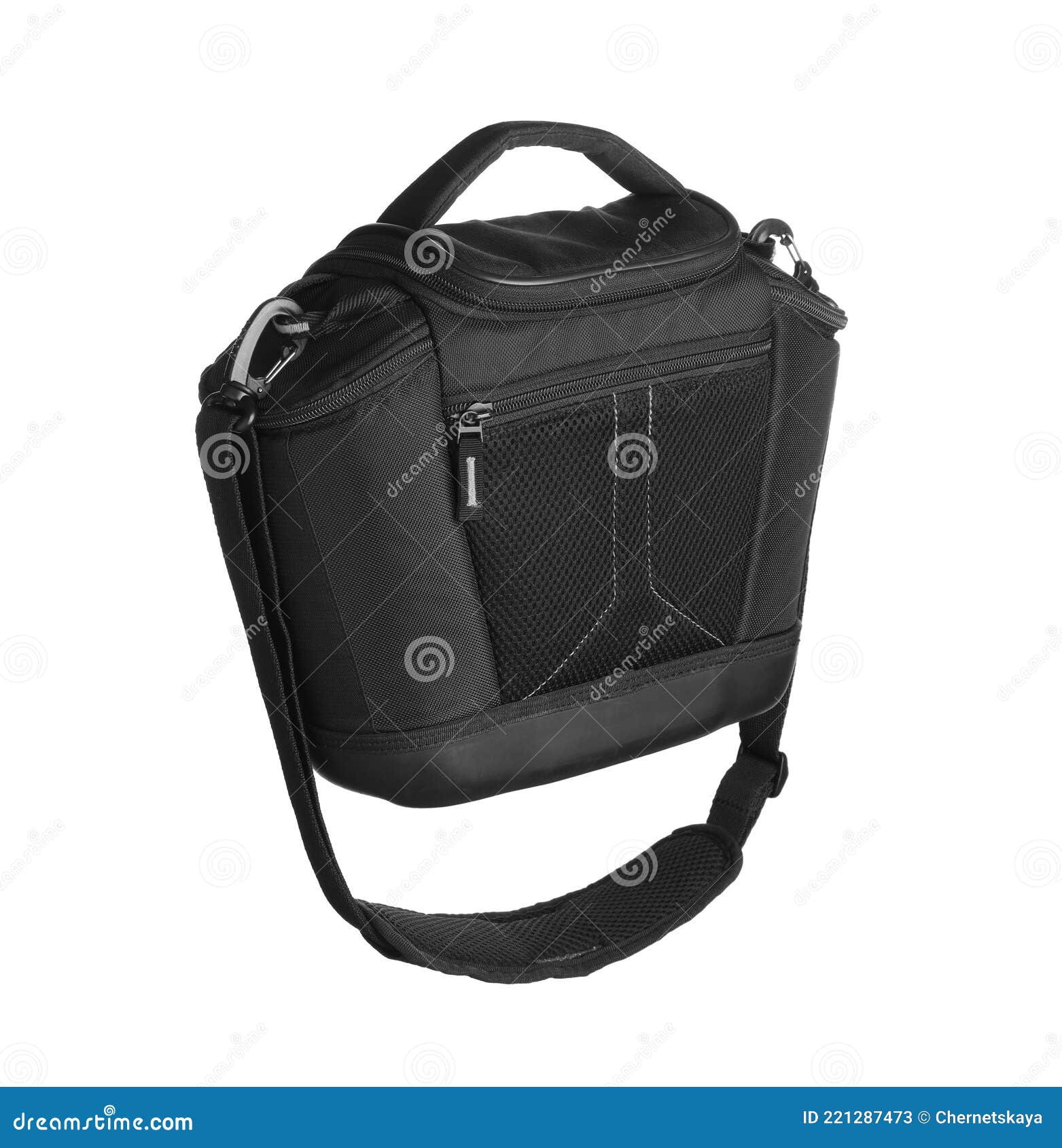 Bag for Camera on White. Professional Accessory Stock Image Image of