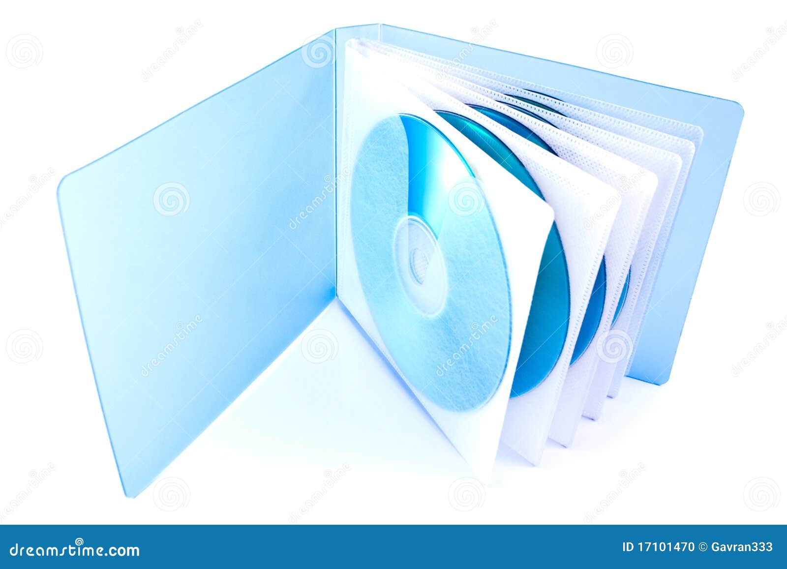 Bag for CD and DVD discs stock photo. Image of merchandise 17101470