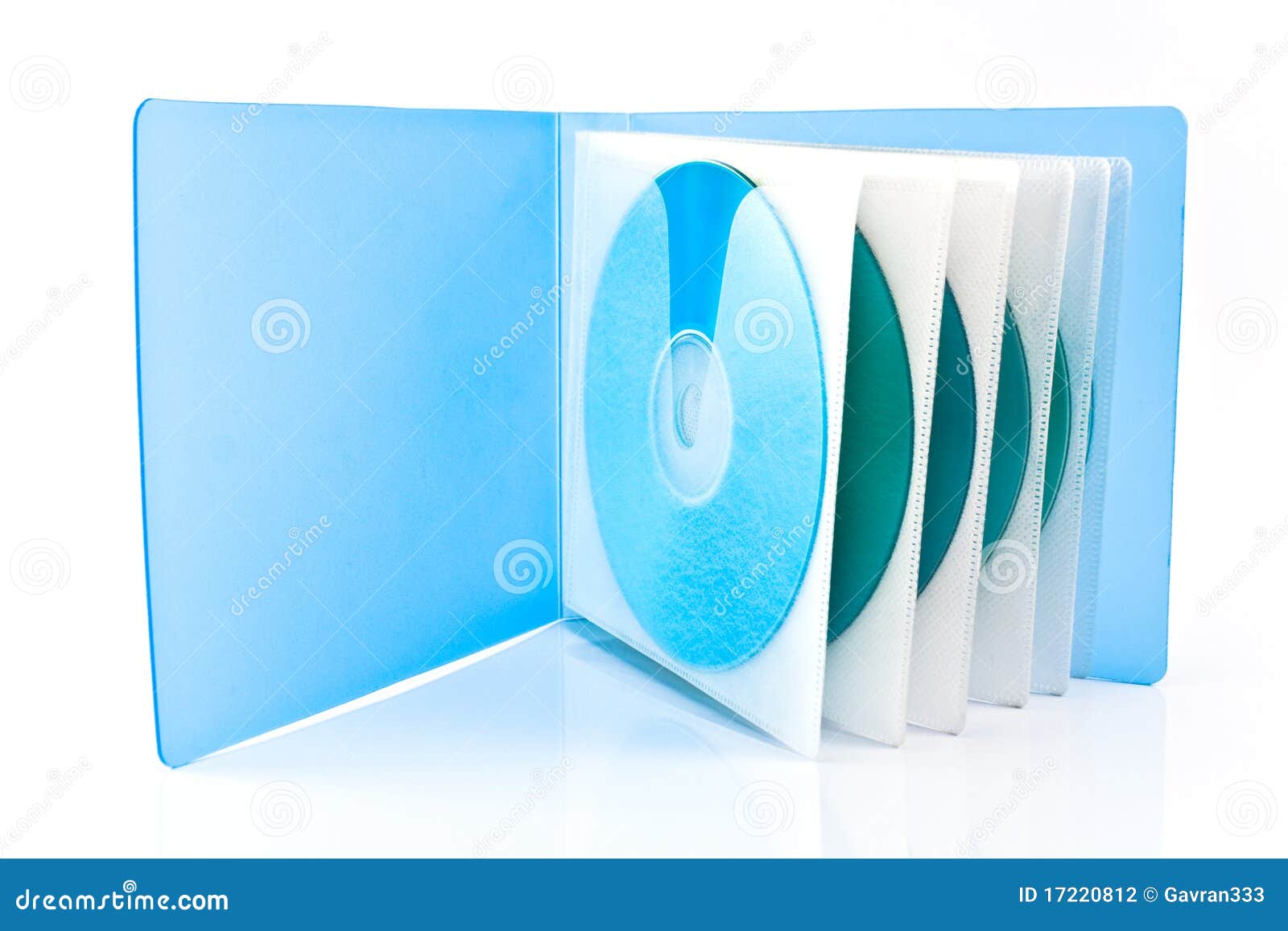 Bag for CD and DVD discs stock photo. Image of package 17220812