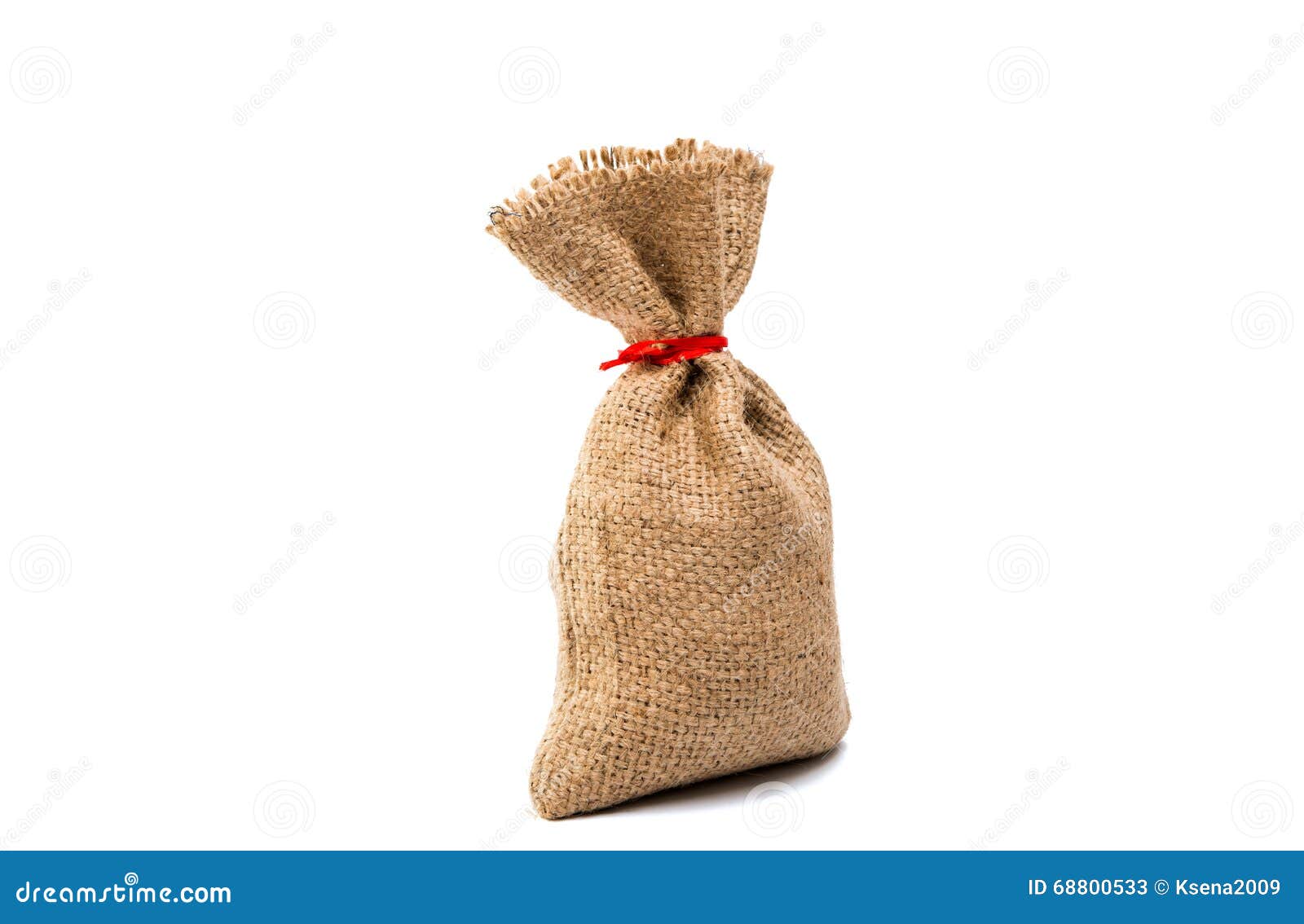 Bag with grain isolated stock image. Image of closeup 68800533