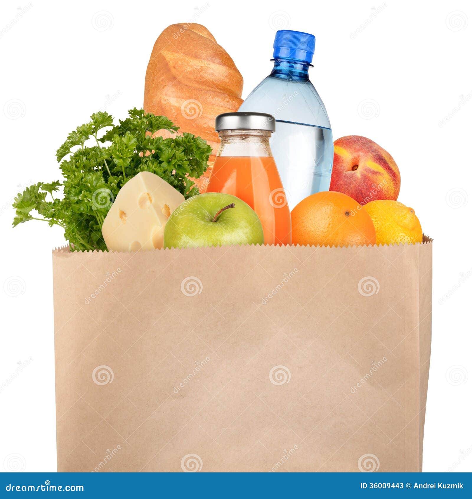 Bag Of Groceries Stock Photos Image 36009443