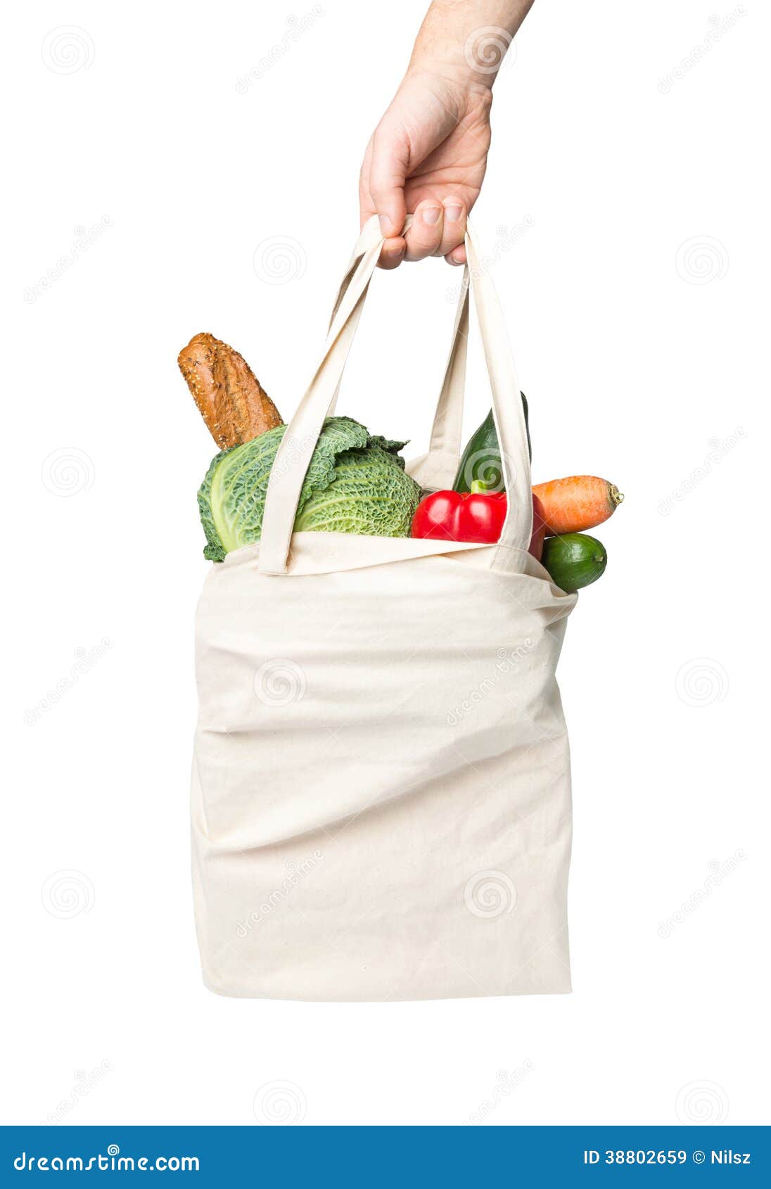 Bag with grocery purchase stock image. Image of fresh 38802659