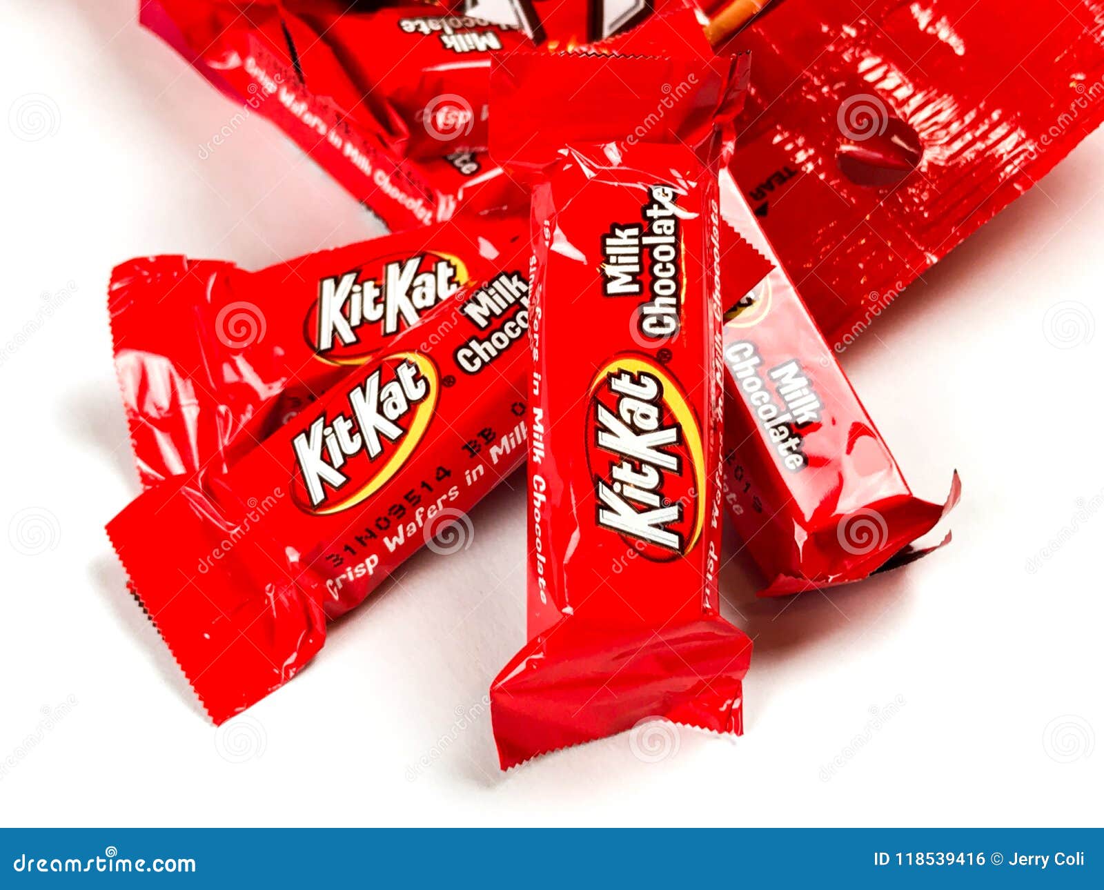 Bag of Kit Kat Chocolate Candy Editorial Photo Image of snack, black