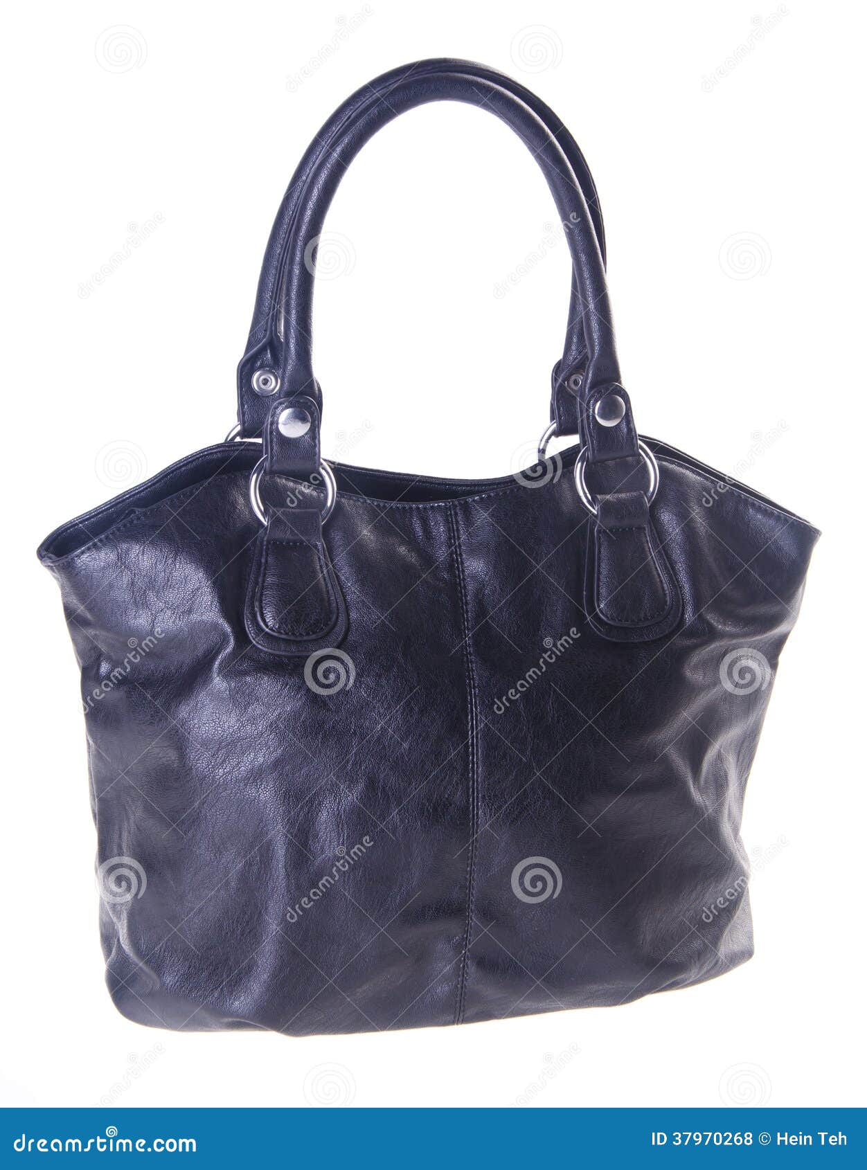 Bag, Ladies Bag on the White Background. Stock Photo Image of green