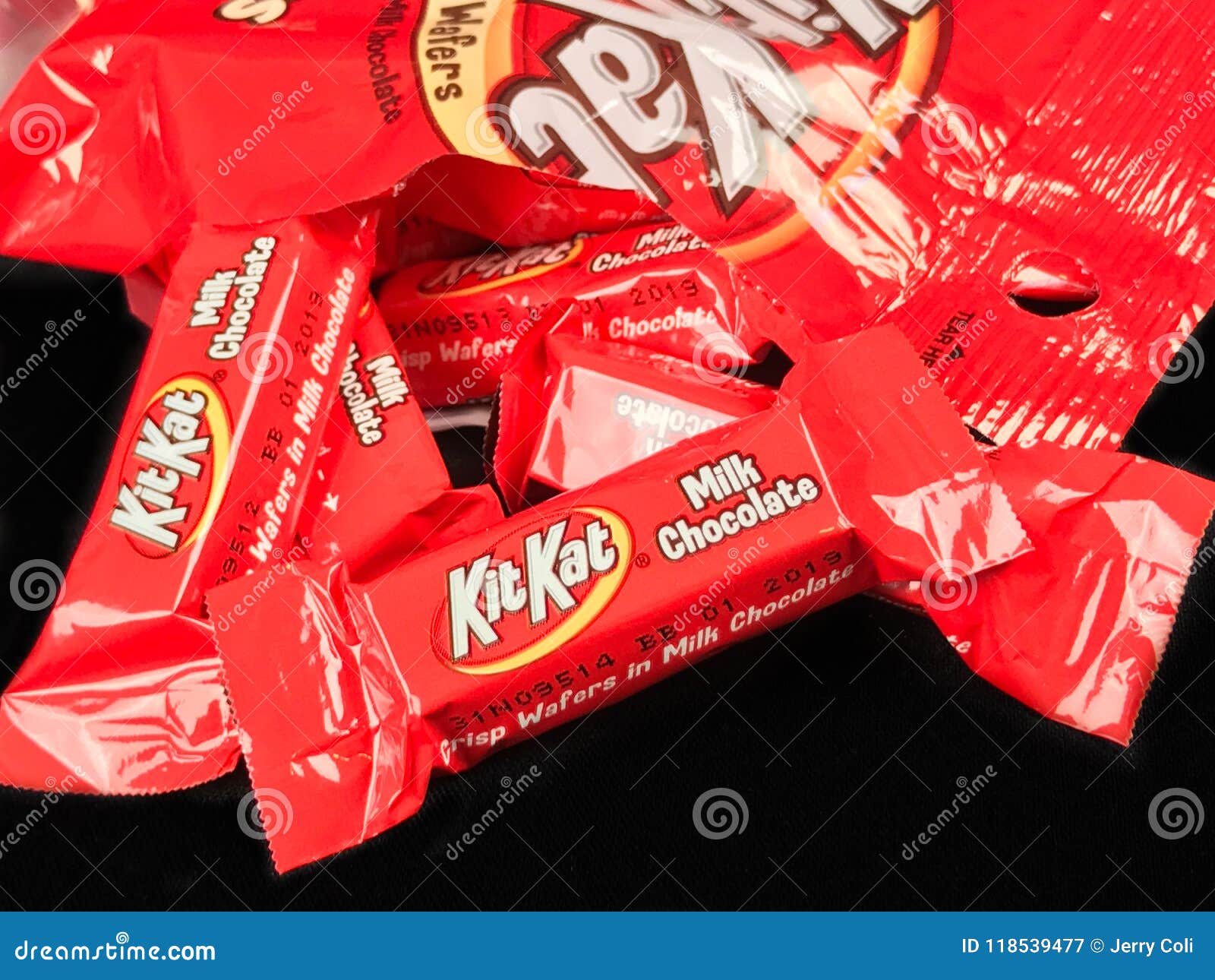 Bag of Mini Kit Kat Candy Bars Editorial Photography Image of wrapped