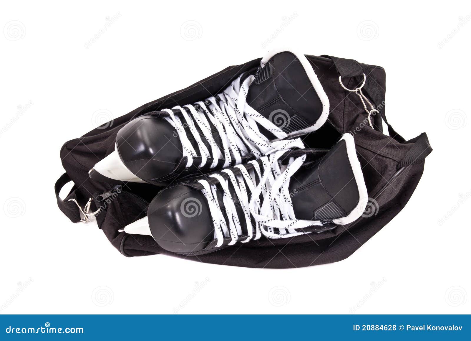 Bag for Pair of Hockey Skates Stock Photo Image of foot, object 20884628