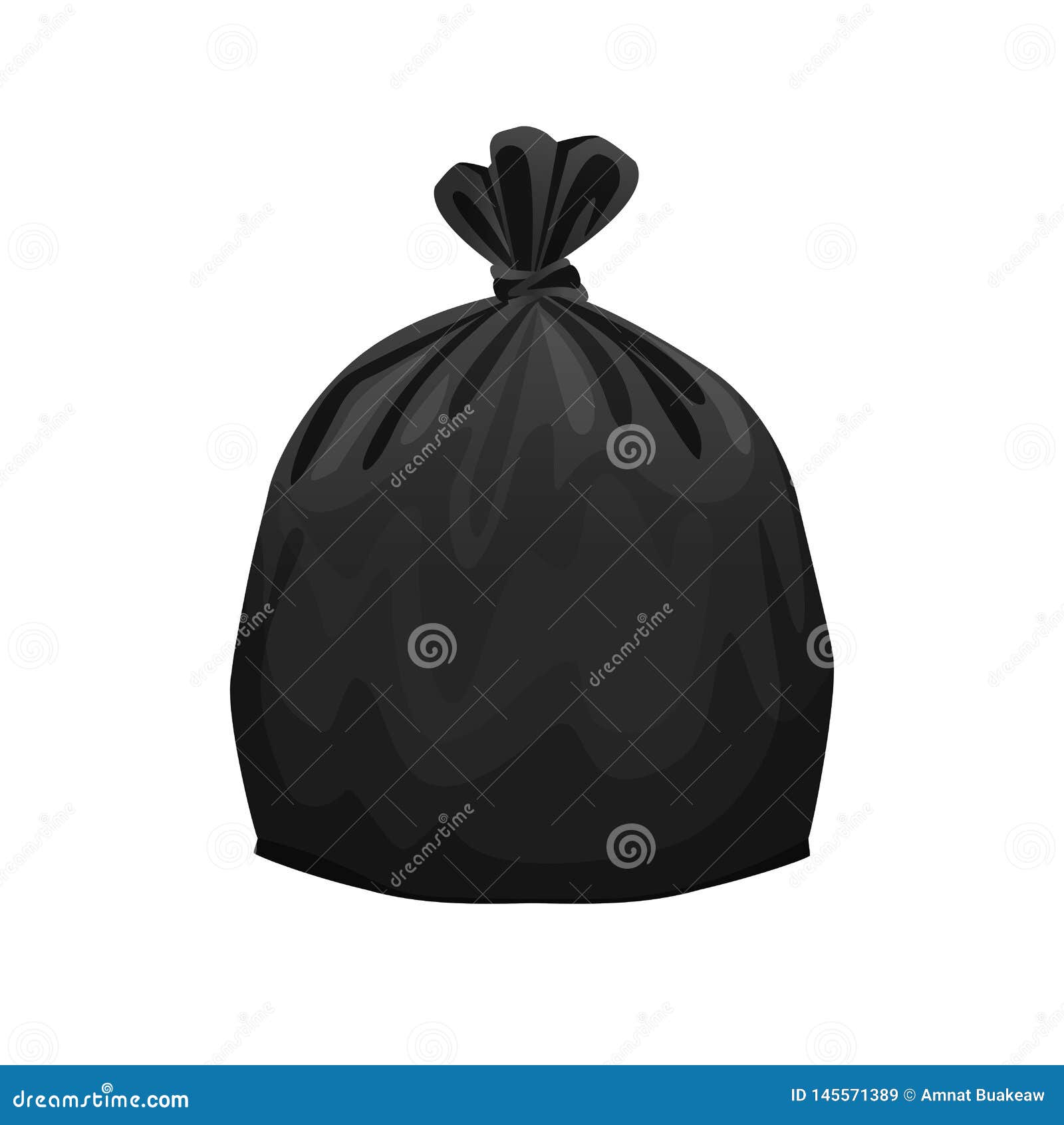 Gray Plastic Garbage Bags For Waste Packed Separation Isolated On White  Square Background Illustration Plastic Bin Bags For Waste Clip Art Plastic  Bag Transparent Flat For Icon Cartoon Info Graphic Stock Illustration 