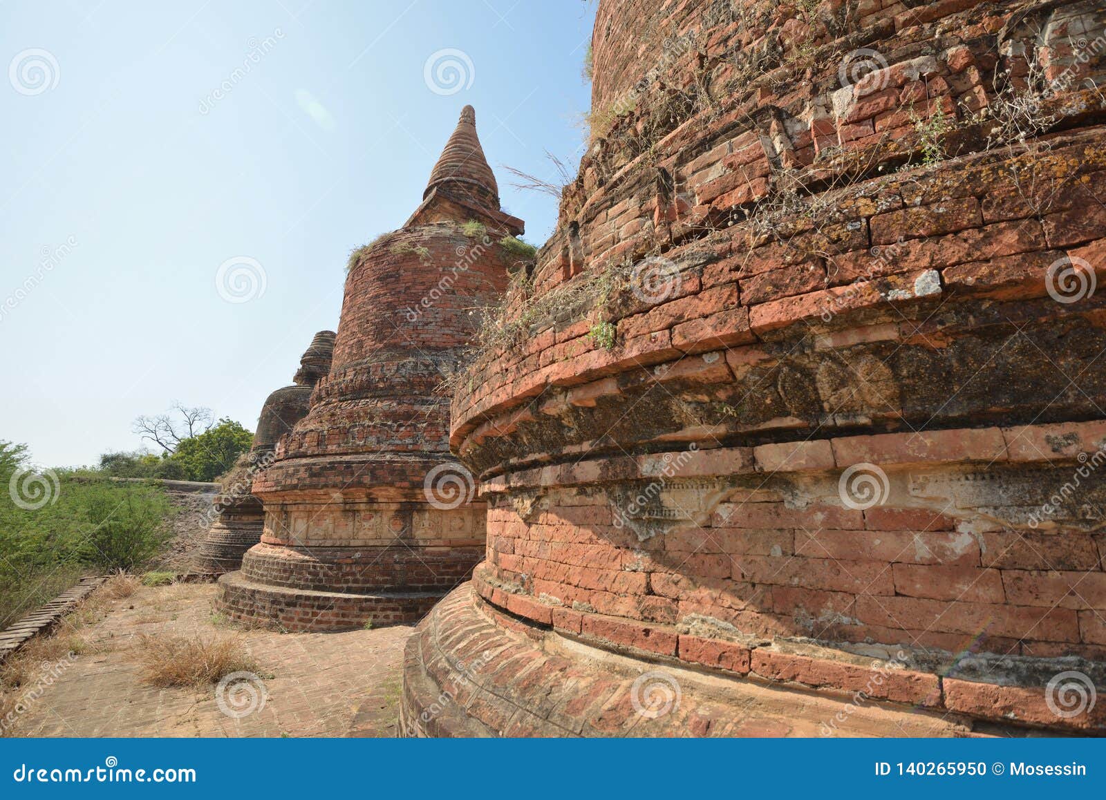 Myanmar Bagan Paya Thone Zu Temple Stock Photo Image of landmark