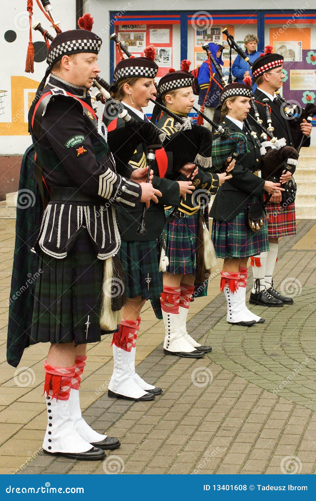 Bagpipers Editorial Stock Photo Image 13401608