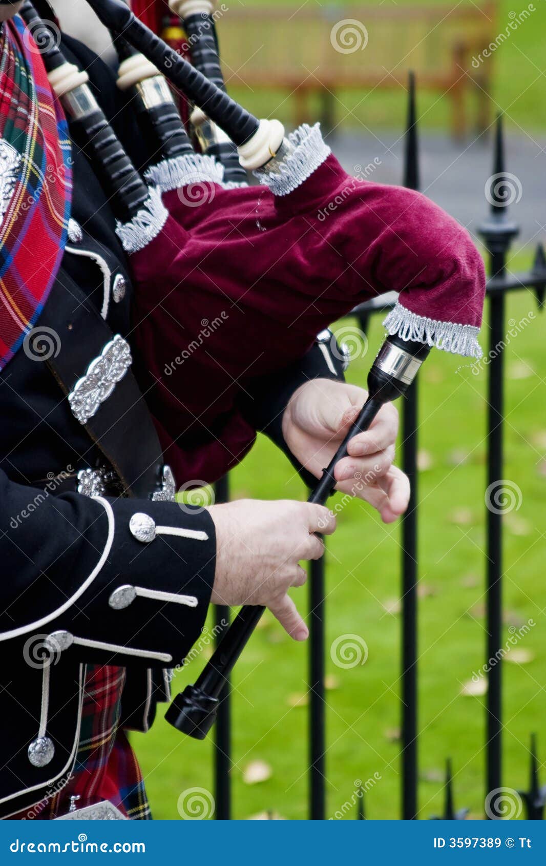 Bagpipes stock image. Image of musical, music, classic 3597389