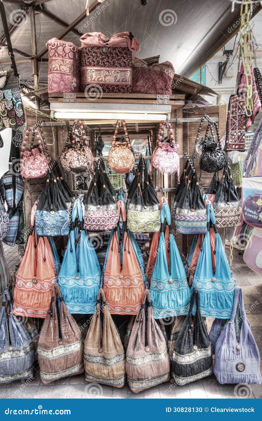 Bags for sale stock photo. Image of retail, tourism, traditional - 30828130