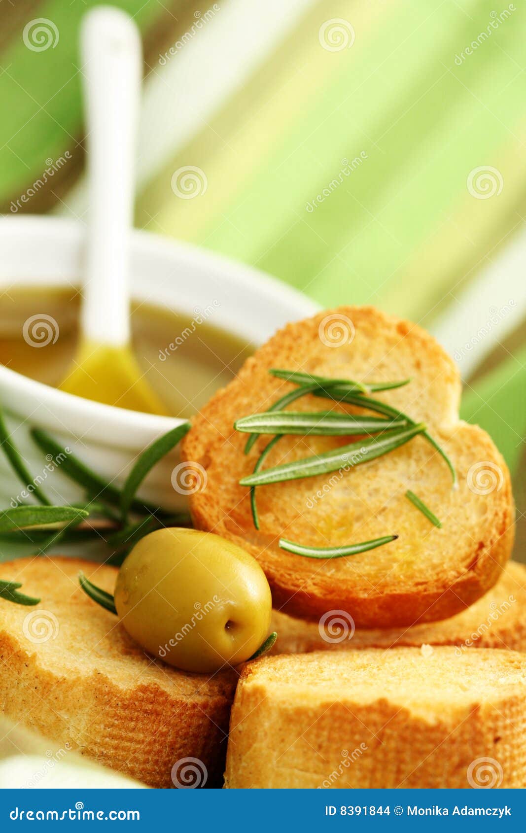 Baguette and olive oil stock photo. Image of sauce, savory 8391844