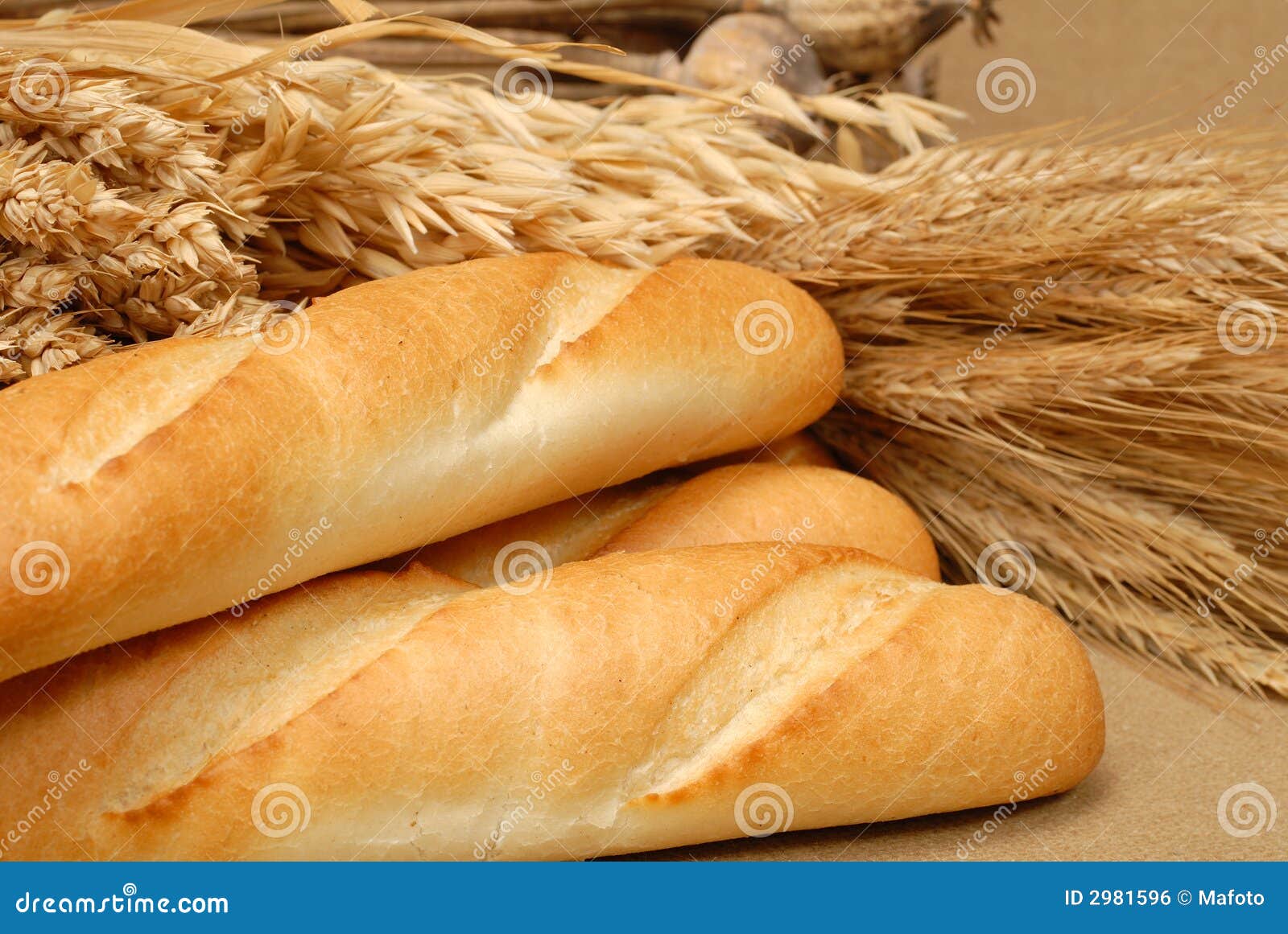 baguette and wheat