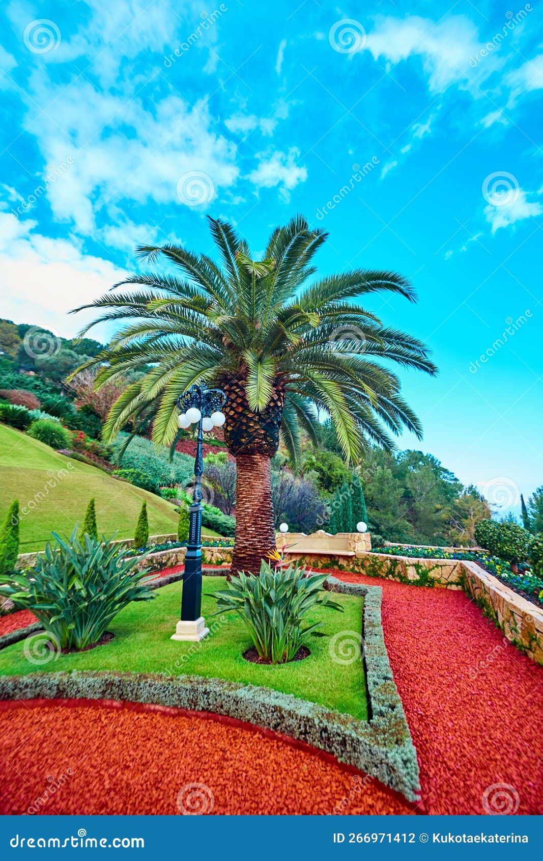 baha`i gardens, also the terraces of the baha`i faith, the hanging gardens of haifa