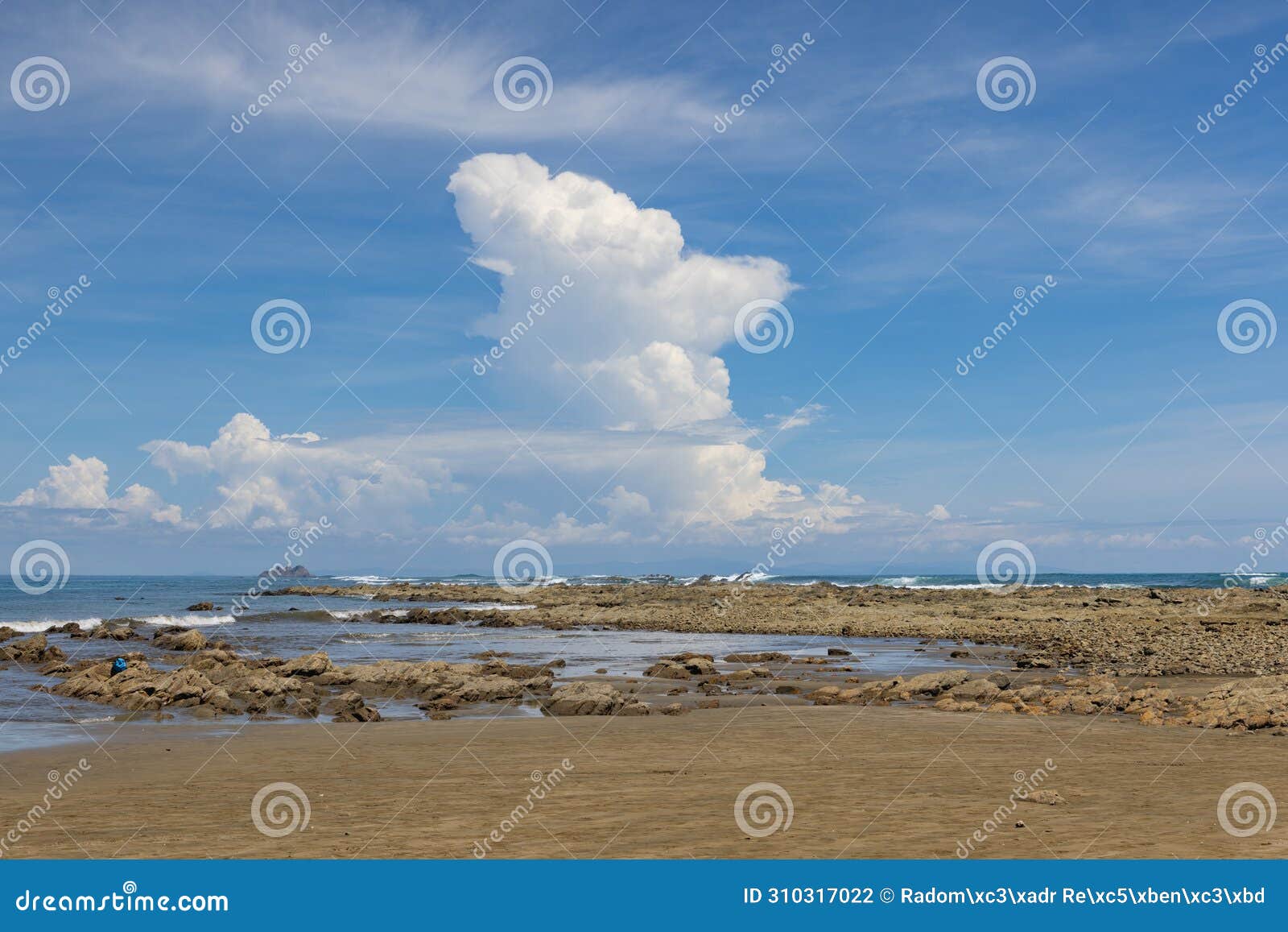 bahia ballena beach, popular beautiful beaches