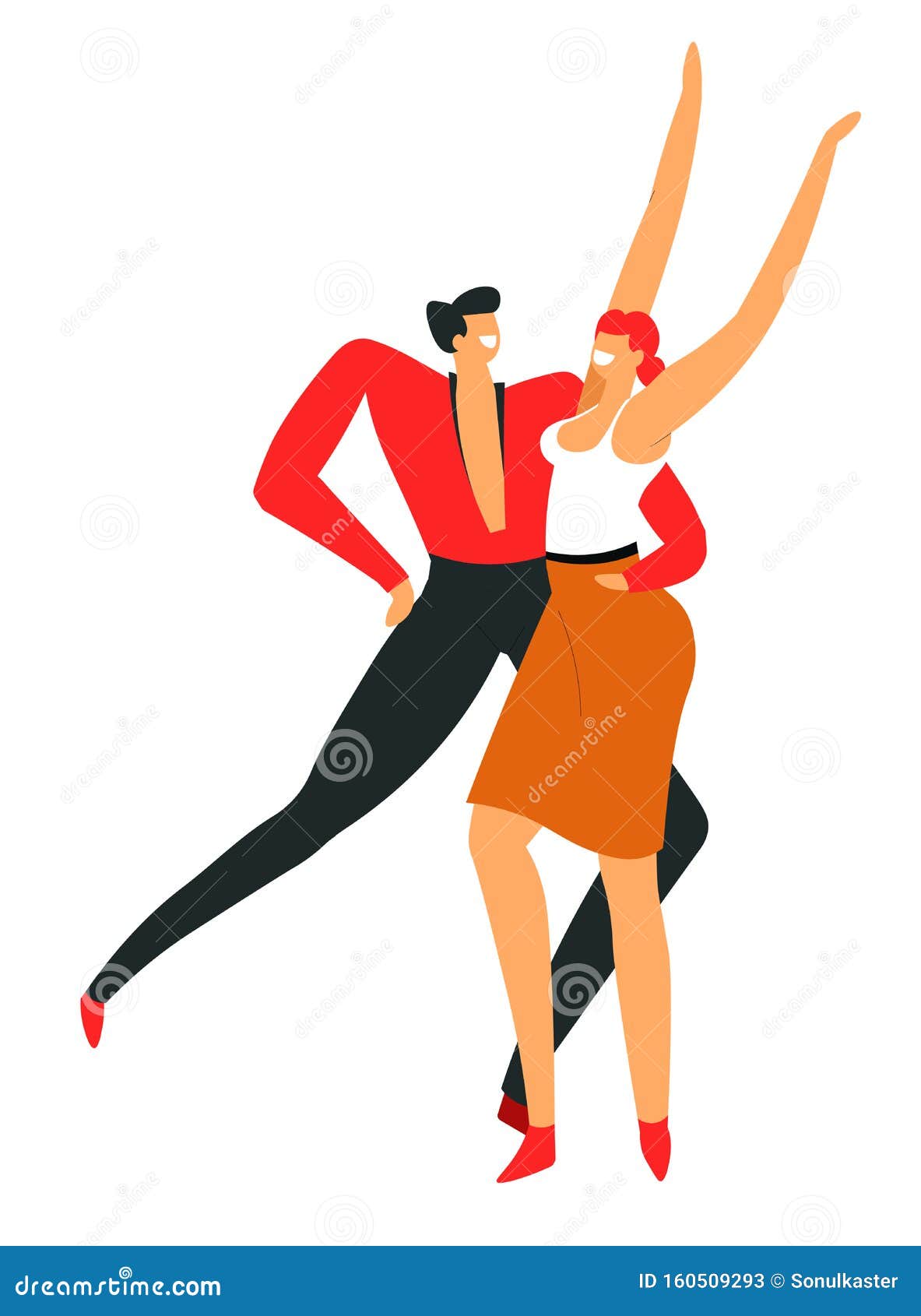 Bailarines Bailando Salsa, Hombre Y Mujer Bailando Danza Latinoamericana Ilustración del Vector - Ilustración de suelo, individuo: 160509293 Bailarines Bailando Salsa, Hombre Y Mujer Bailando Danza Latinoamericana Ilustración del Vector - Ilustración de suelo, individuo: 160509293