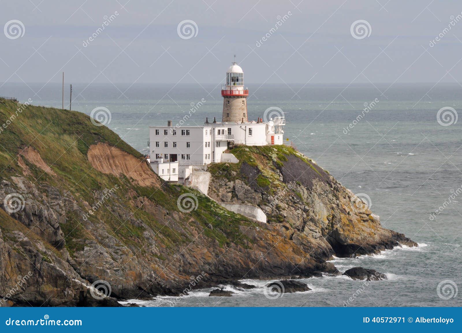 Bailey Lighthouse, Howth, Dublin, Ireland Stock Image Image of atlantic, naval 40572971