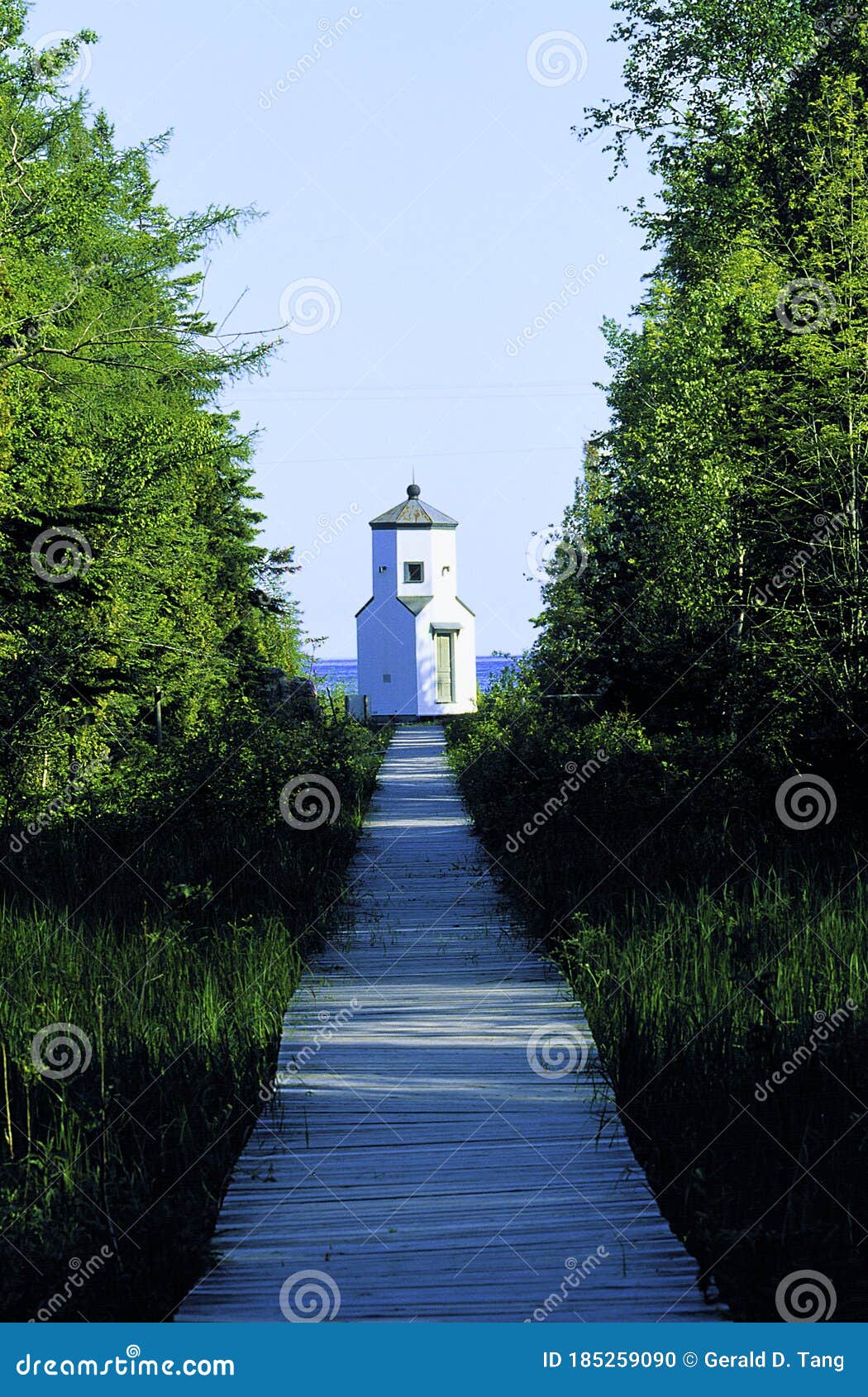 Bailey`s Harbor Front Light 44969 Stock Photo Image of wisconsin