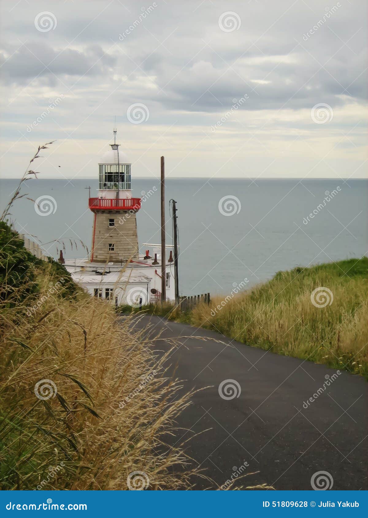 baily lighthouse on howth, co.dublin