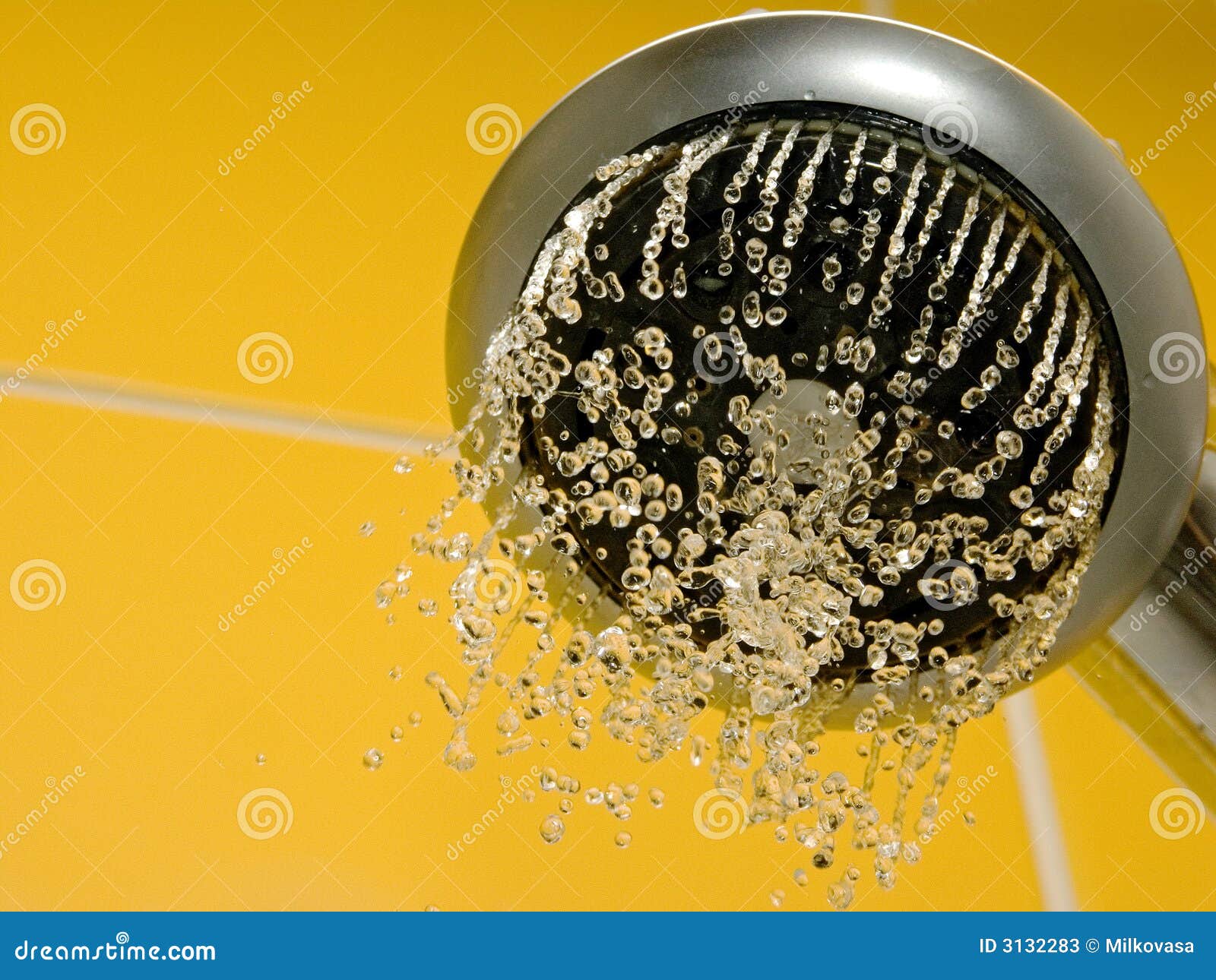 Bain de douche image stock. Image du arroseuse, bain, fonctionnement