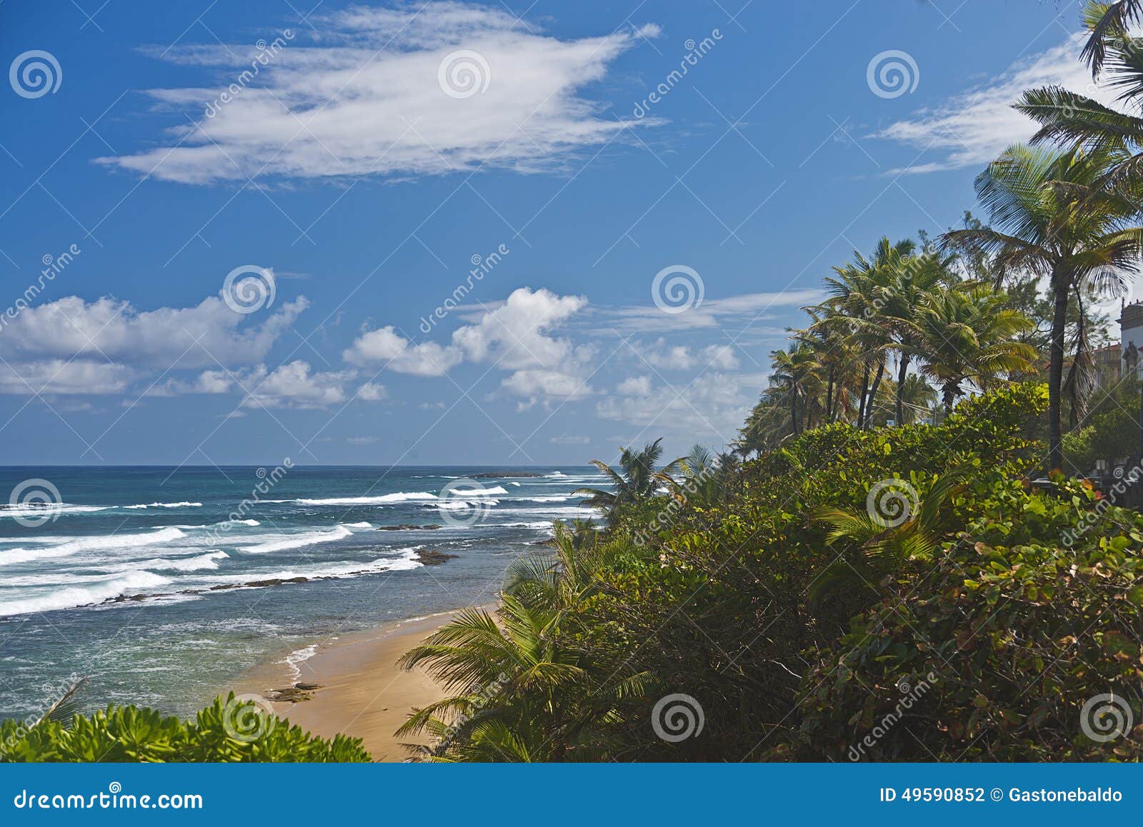 bajamara beach, san juan, puerto rico