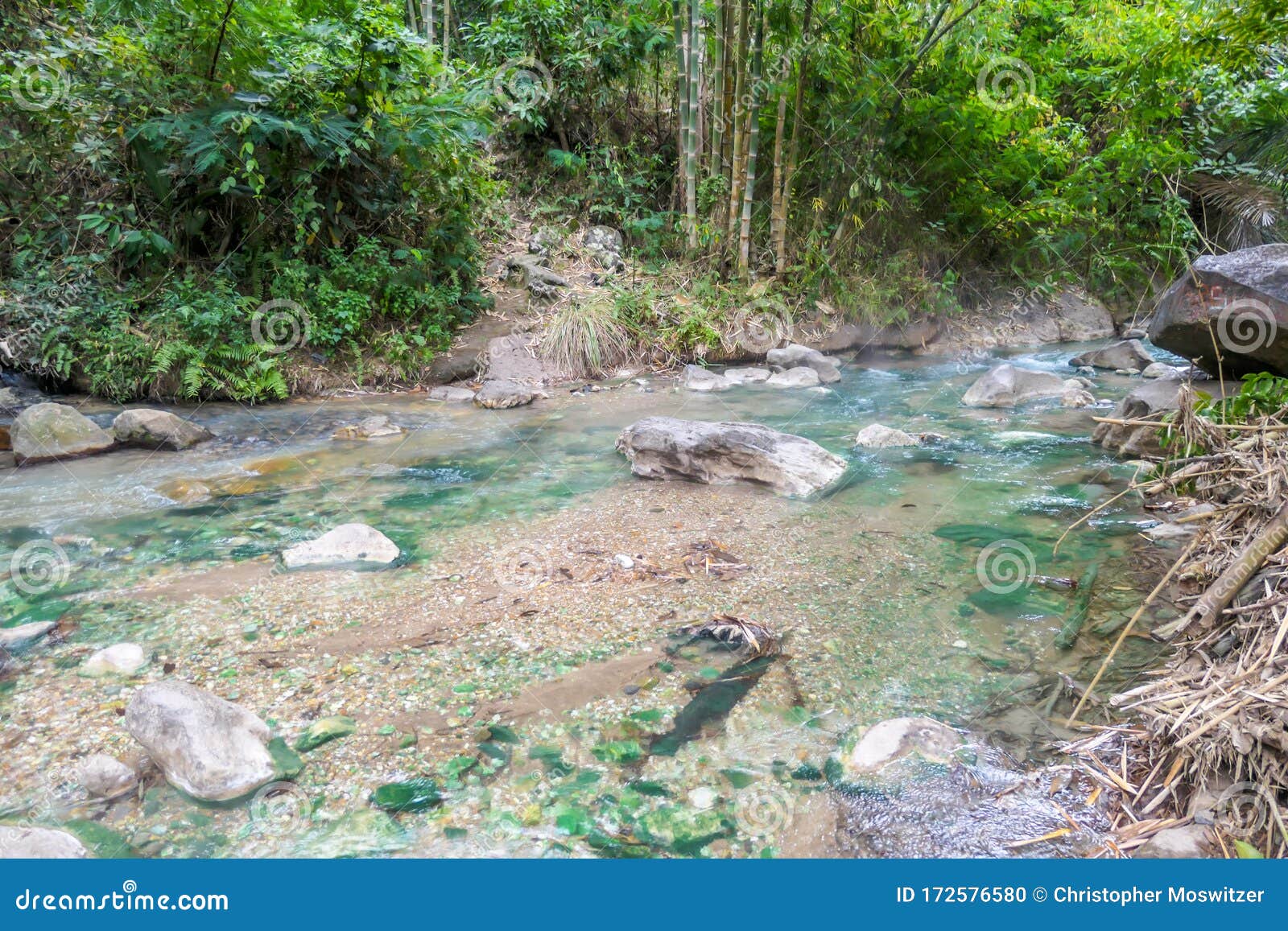 bajawa - hot spring meets the cold river