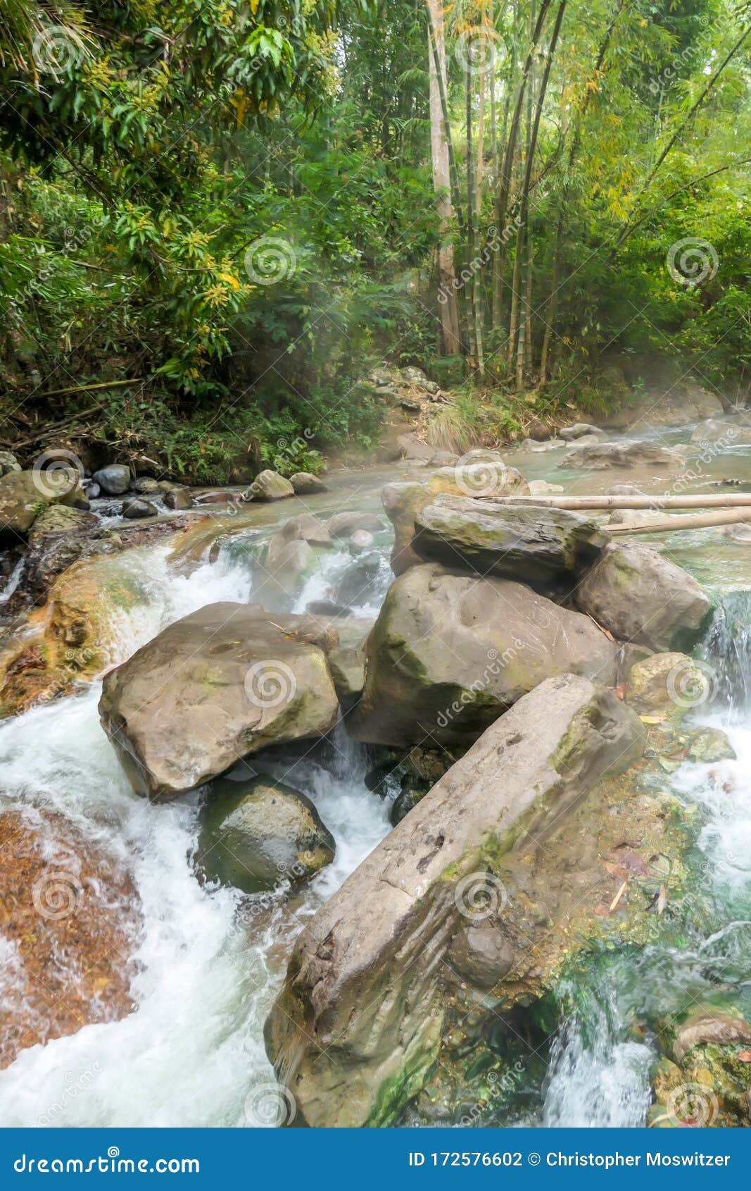bajawa - hot spring meets the cold river