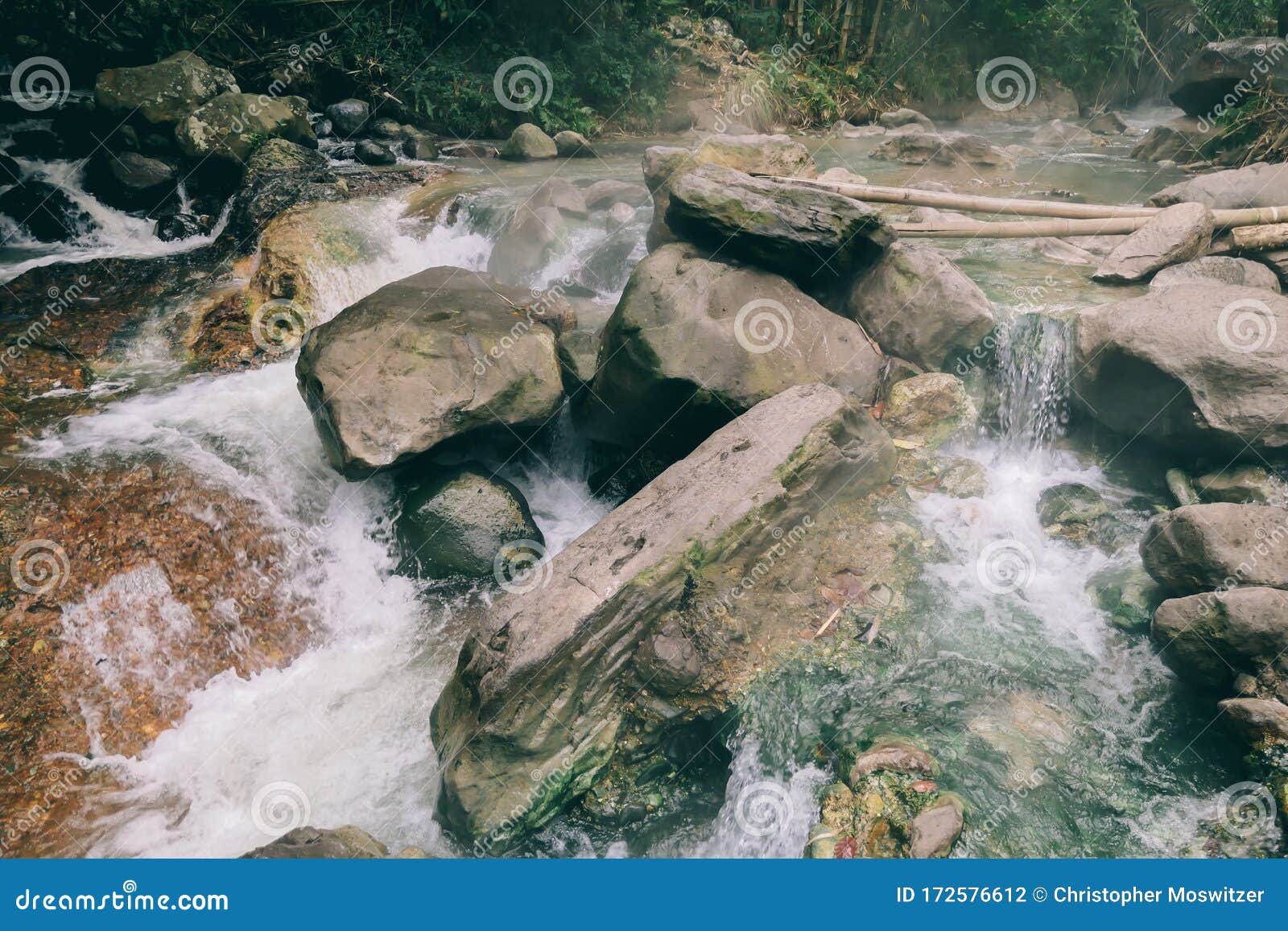 bajawa - hot spring meets the cold river